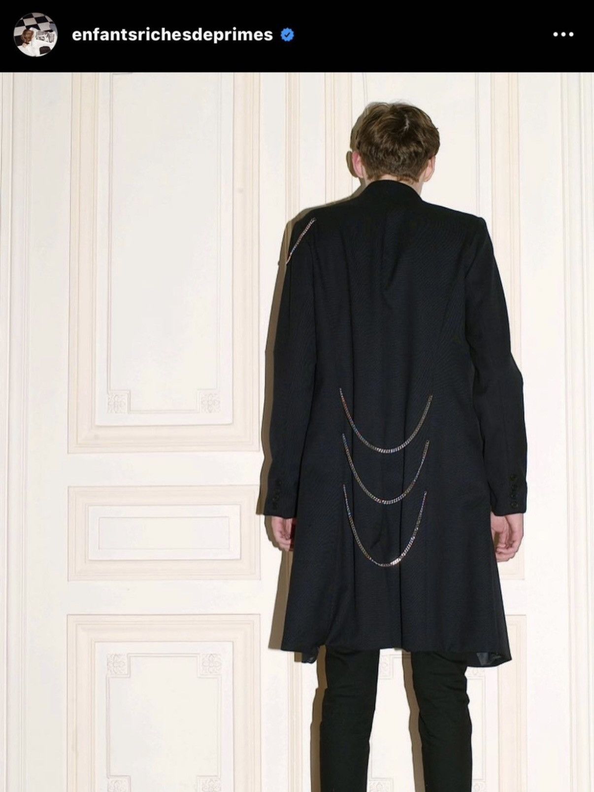 Enfants Riches Deprimes Enfants Riches Deprimes Coat with Chains Size US XL / EU 56 / 4 - 2 Thumbnail