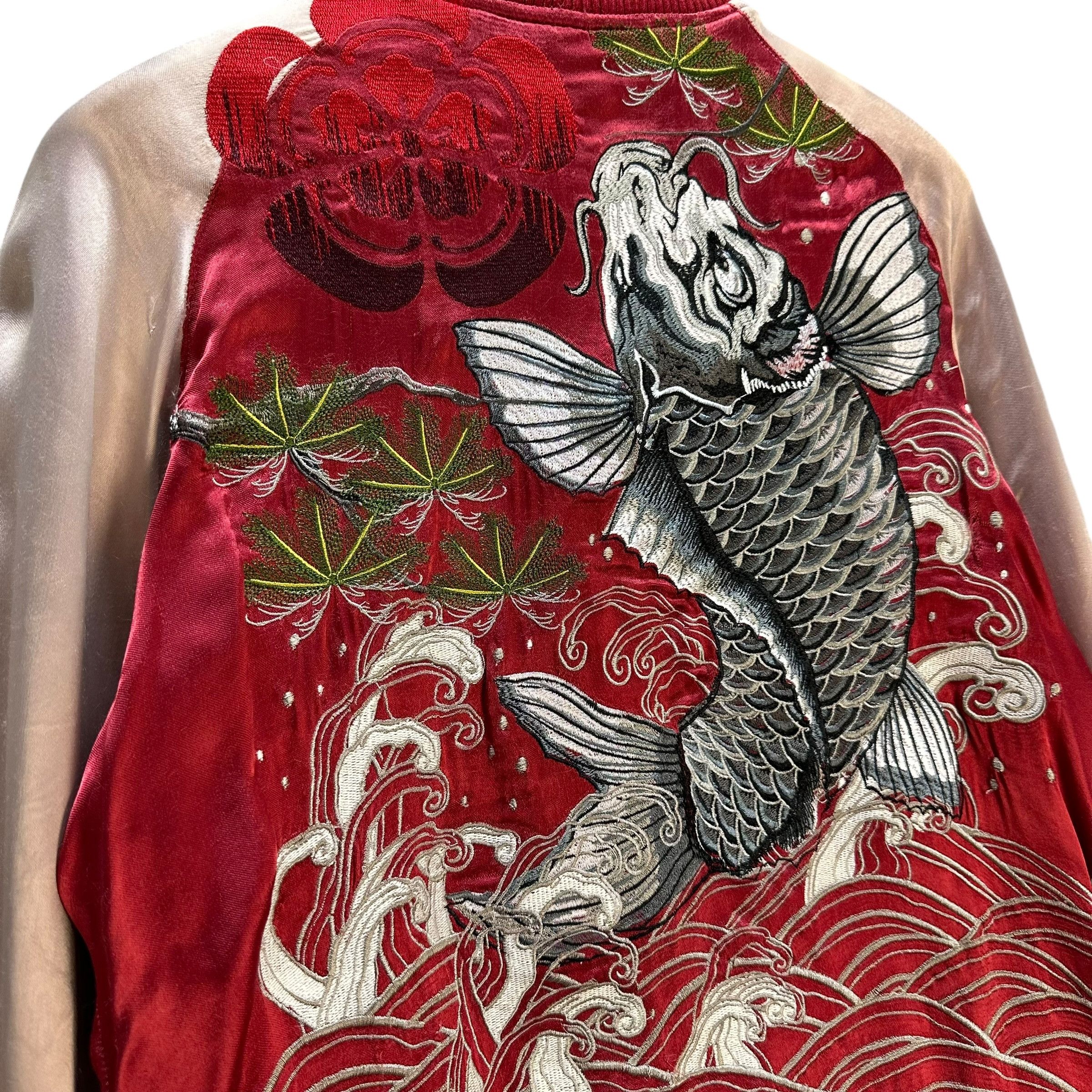 Japanese Brand THE JAPANESE TRADITION Embroidery Sukajan Jacket #A68-1652 Size US M / EU 48-50 / 2 - 3 Thumbnail