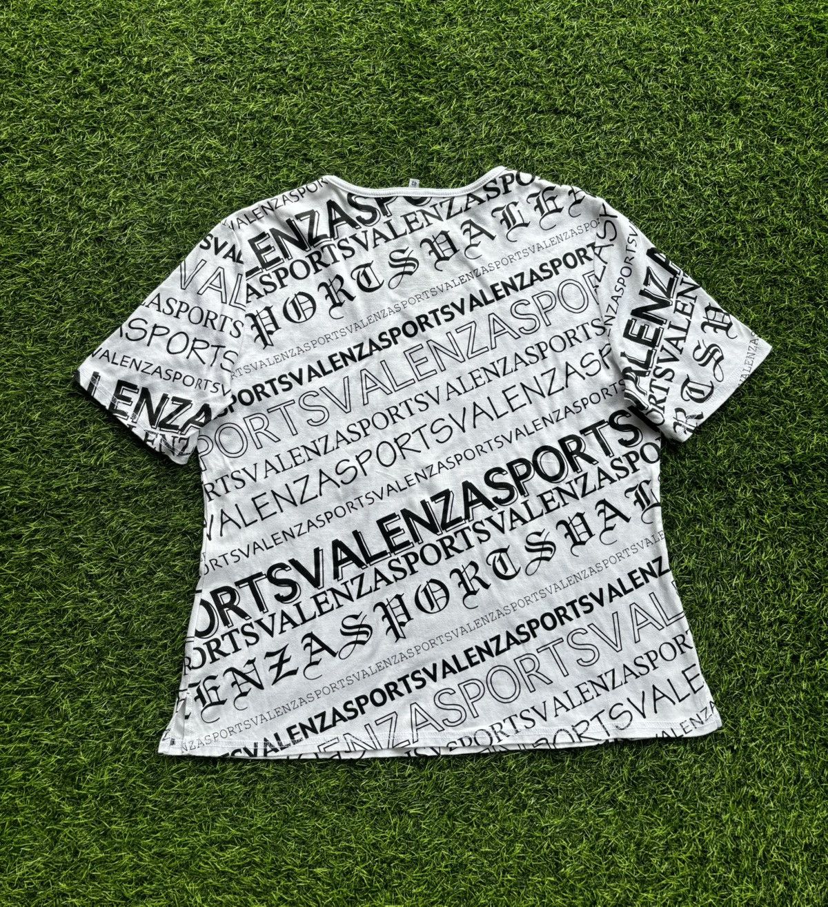 Japanese Brand Japanese Valenza Sports Full Print Tshirt Size L / US 10 / IT 46 - 4 Thumbnail