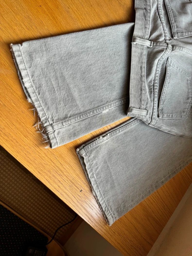 Other HELMUT LANG Titanium grey water-washed jeans Size US 29 - 5 Thumbnail