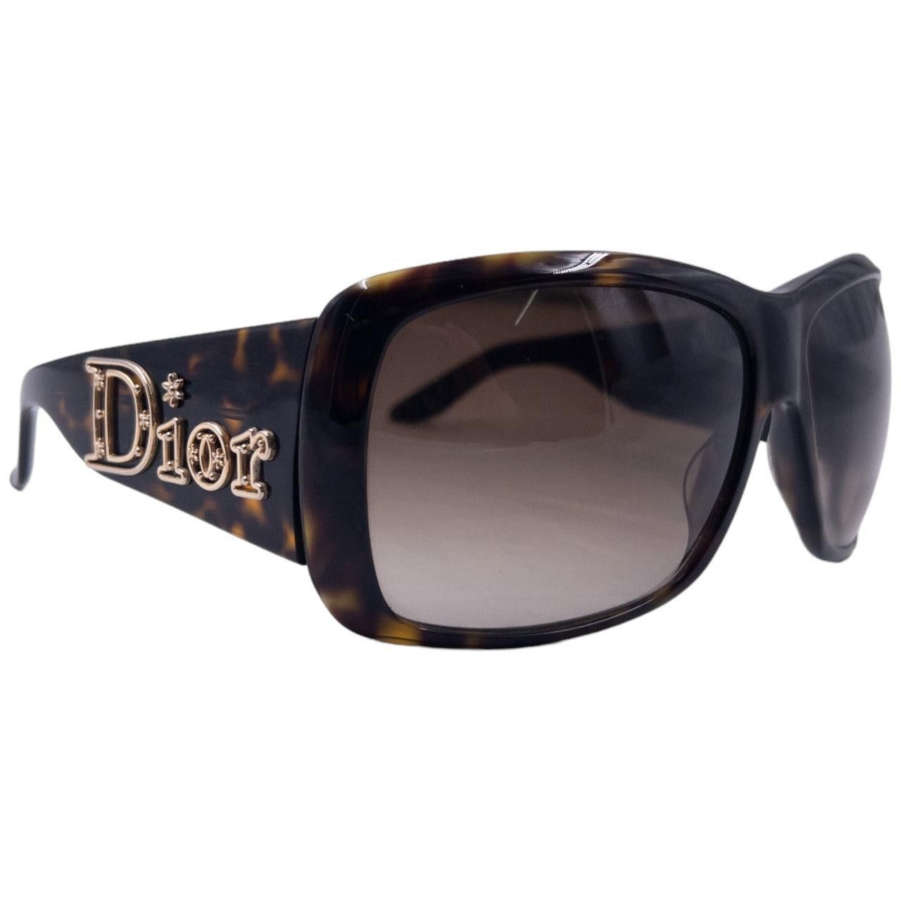 Dior Vintage Dior Tortoise Shell Sunglasses Size ONE SIZE - 1 Thumbnail