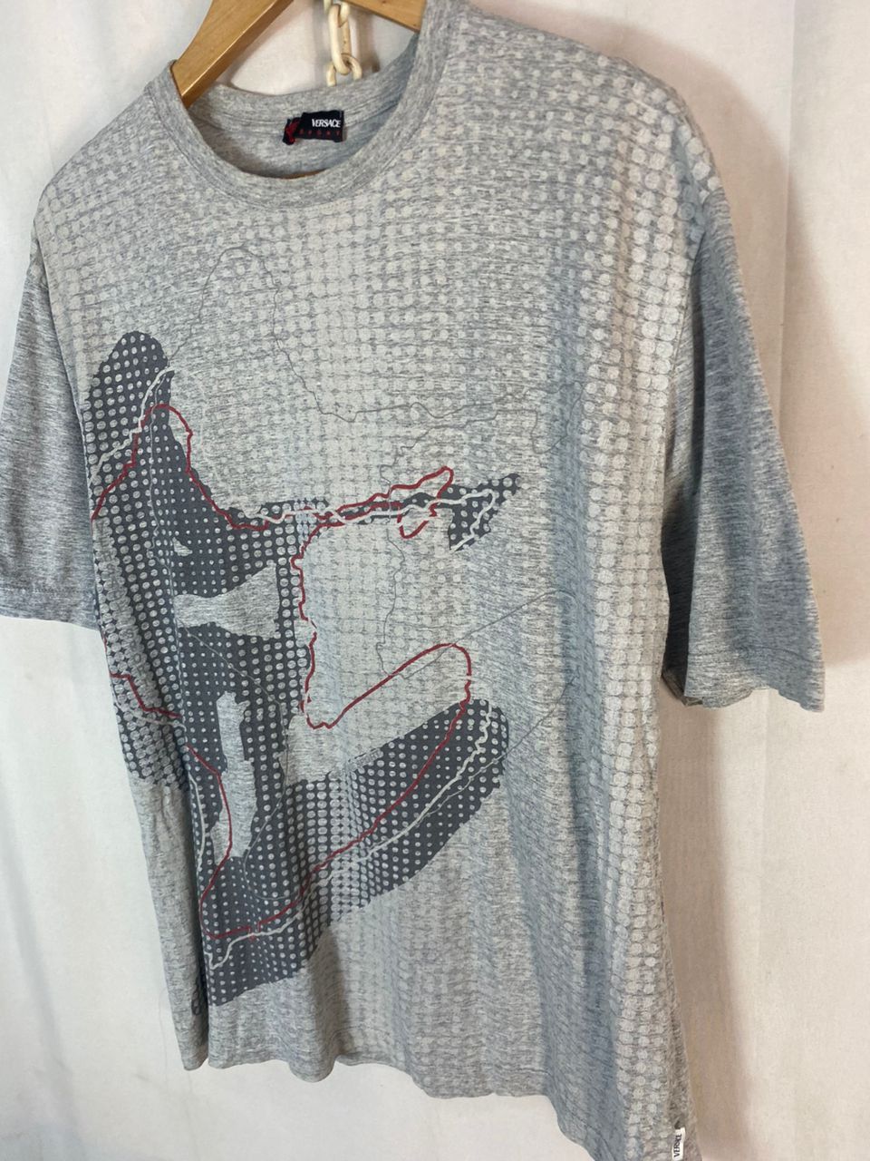 Versace Versace sport overprint tshirt Size US L / EU 52-54 / 3 - 2 Thumbnail