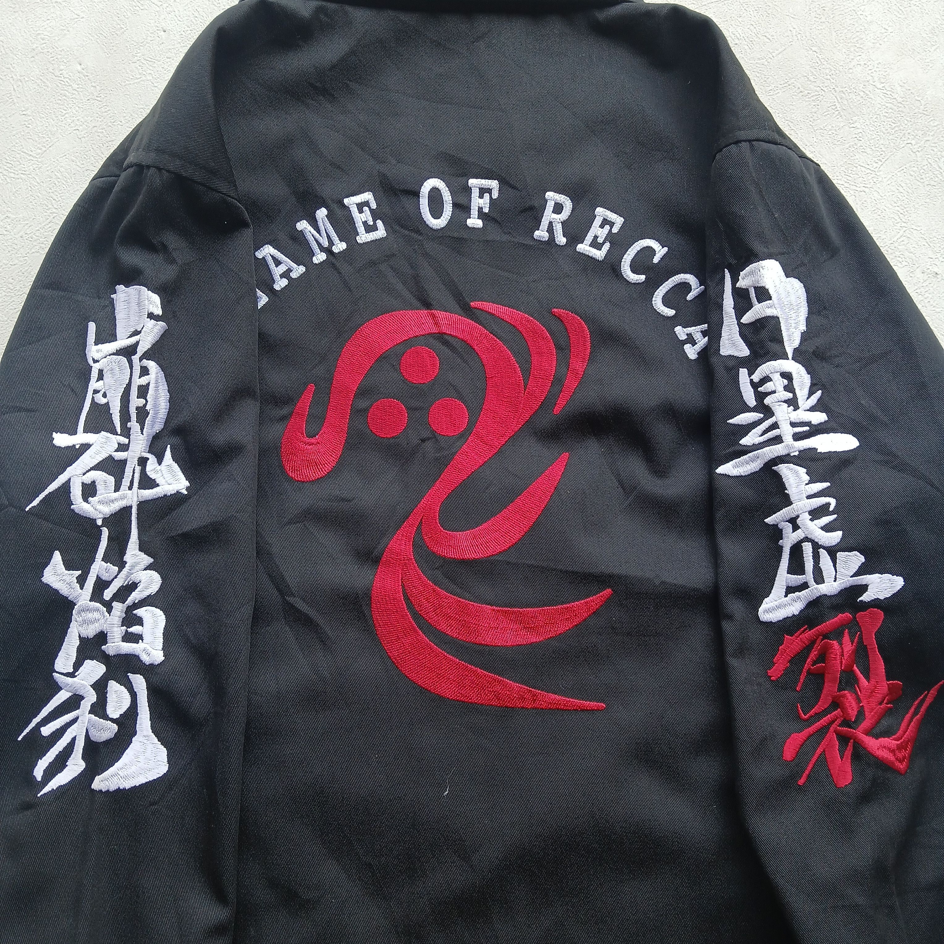 Anime Work jacket casual canvas anime flame of recca official Size US M / EU 48-50 / 2 - 5 Thumbnail
