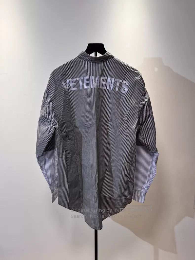 Vetements Vetements Fake Two-Piece Shirt Jacket, Size S Size US S / EU 44-46 / 1 - 2 Thumbnail