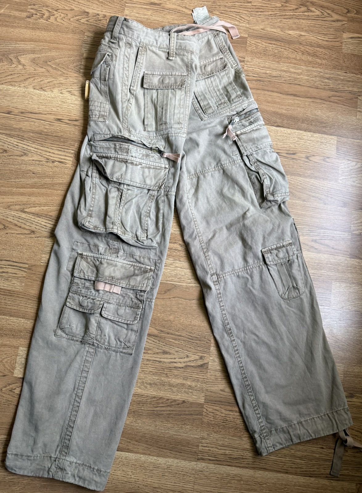 Dolce & Gabbana Archive 2003 D&G Dolce & Gabbana 18 Pocket Cargo Pants Rare Size US 32 / EU 48 - 2 Thumbnail