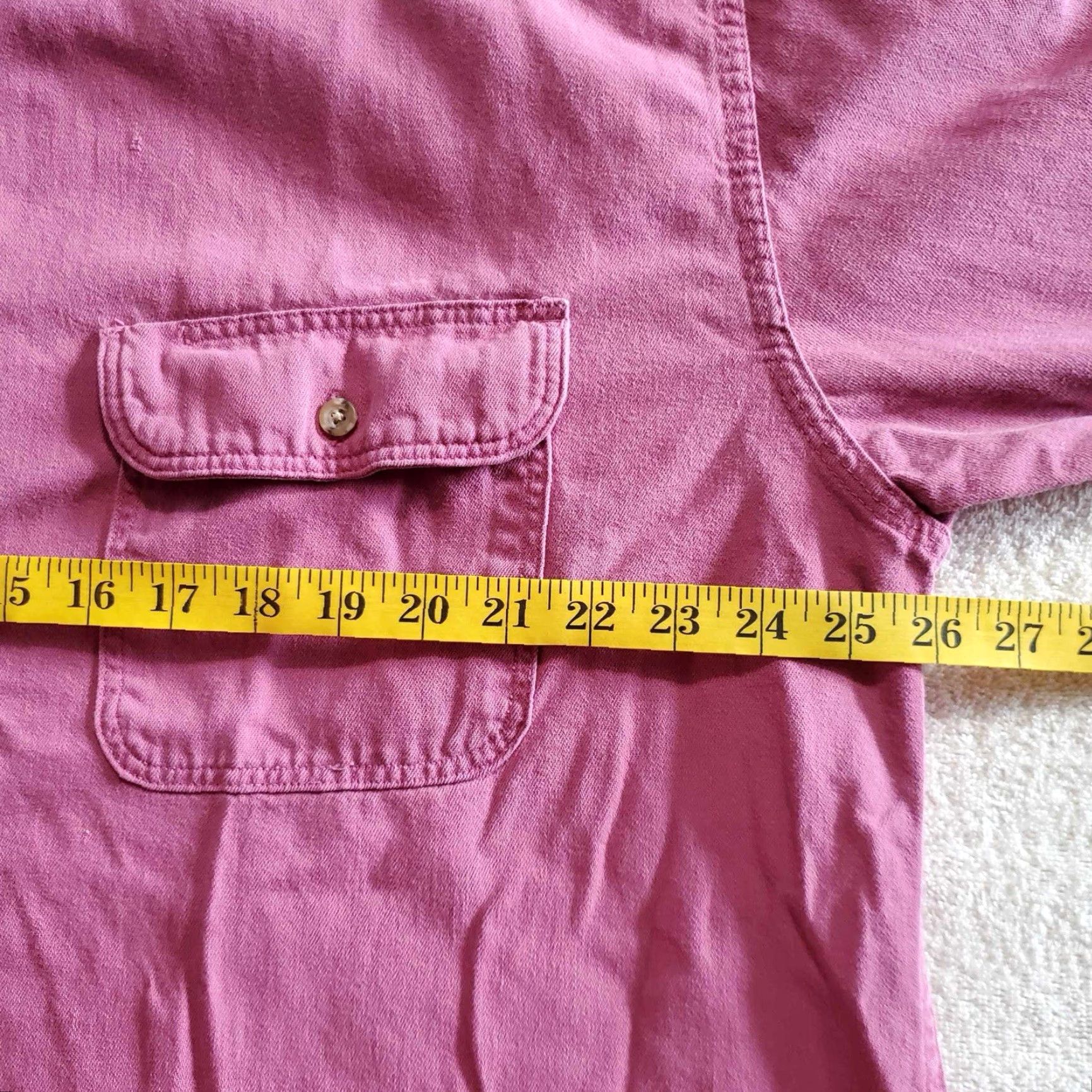 Eddie Bauer VINTAGE Eddie Bauer Men Shirt Outbound Twill 2XL Long Sleeve Button-Up Cotton USA Collared Pocketed Outdoor Workwear Mens Size US XXL / EU 58 / 5 - 5 Thumbnail