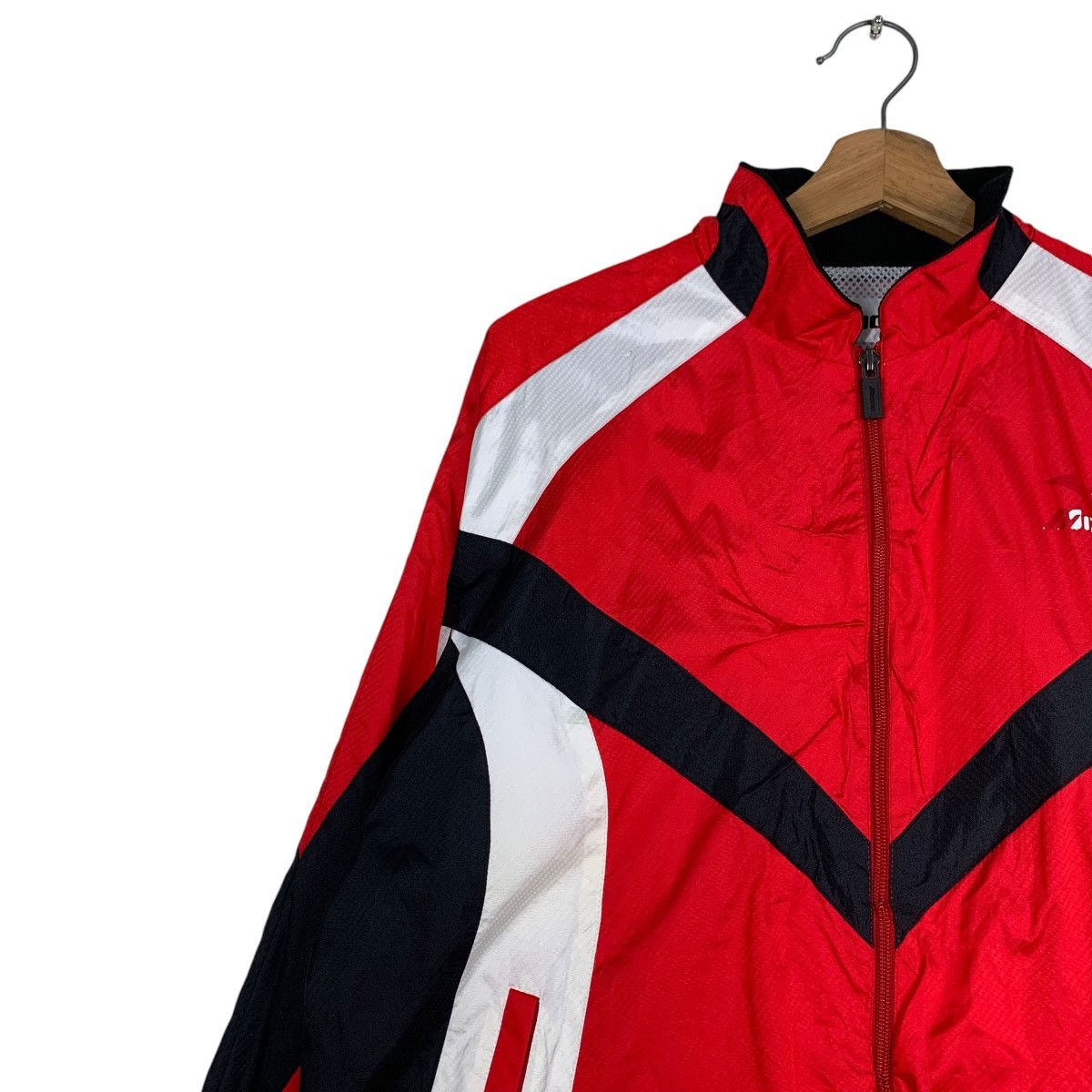 Japanese Brand MIZUNO Track & Road Marathon Light Jacket #1212-C55 Size US L / EU 52-54 / 3 - 8 Thumbnail