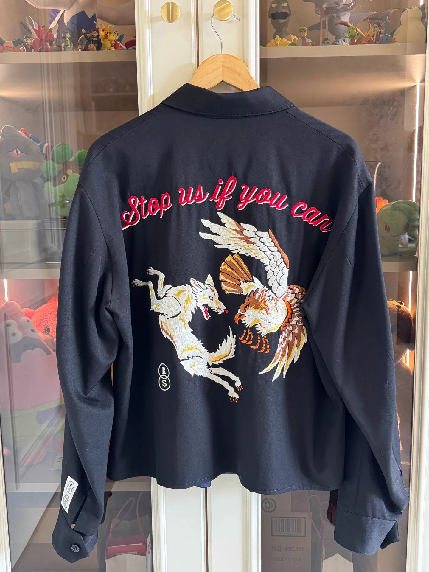 Other Sulvam Kozaburo Collab Wool-Emb Short Wide Jacket Size US XL / EU 56 / 4 - 2 Thumbnail