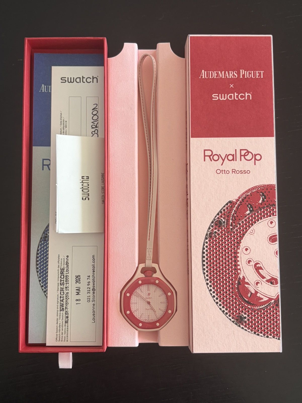 Audemars Piguet Swatch x AP - ROYAL POP - OTTO ROSSO Size ONE SIZE - 4 Thumbnail