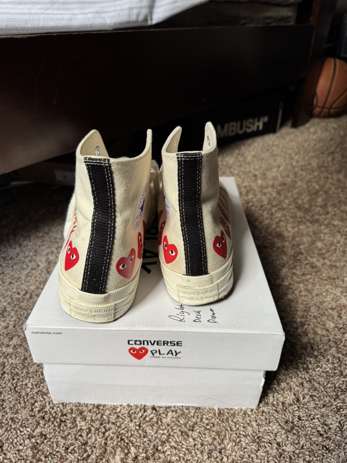 Comme des Garcons × Converse CDG Converse Size US 10 / EU 43 - 4 Thumbnail