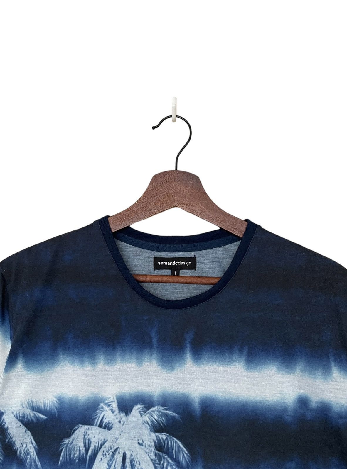 Japanese Brand × semanticdesign Vintage Brand Semantic Design Full Print T-shirt 2000s Size US L / EU 52-54 / 3 - 3 Thumbnail