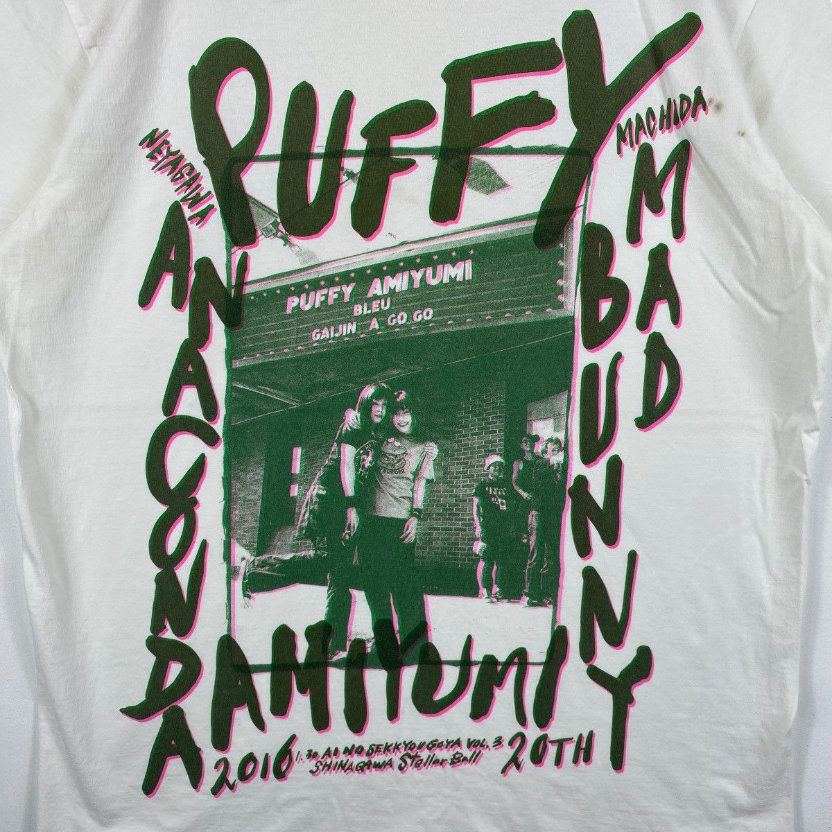 Band Tees PUFFY AMIYUMI Anaconda Mad Bunny Bruce Weber Style Graphic Size US L / EU 52-54 / 3 - 2 Thumbnail