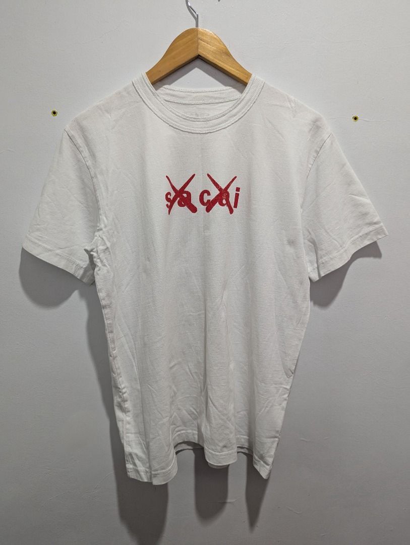 Kaws × Sacai KAWS x Sacai Japan Flock Print T-shirt Size US M / EU 48-50 / 2 - 1 Thumbnail