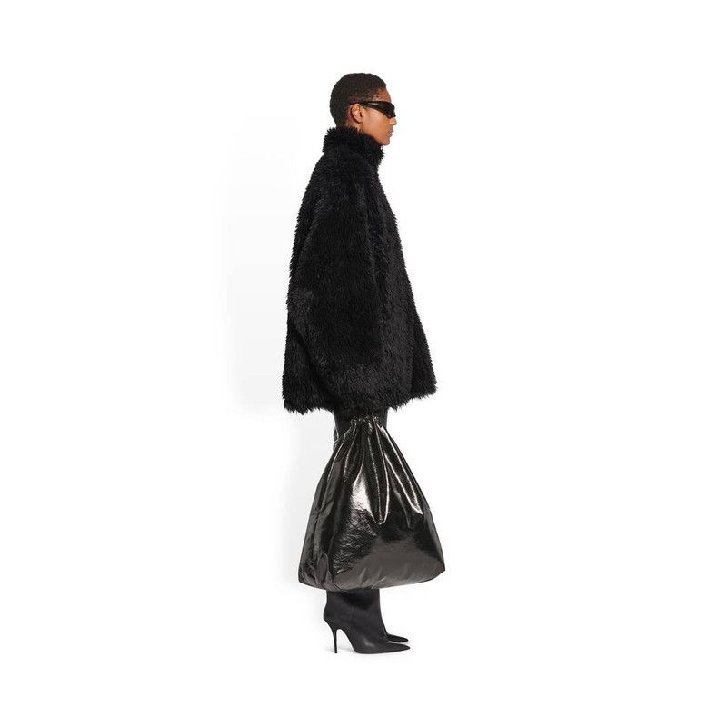 Balenciaga o1mt1gz0226 Zip-Up Jacket In Black Size L / US 10 / IT 46 - 3 Thumbnail