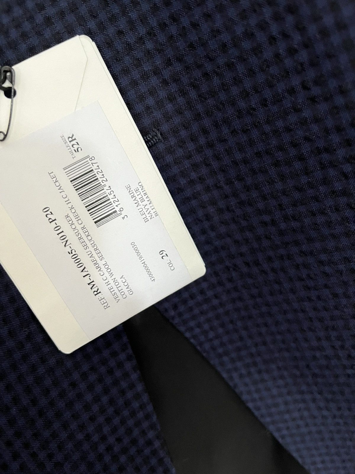Lanvin Lanvin seersucker gingham jacket Size 42R - 5 Thumbnail