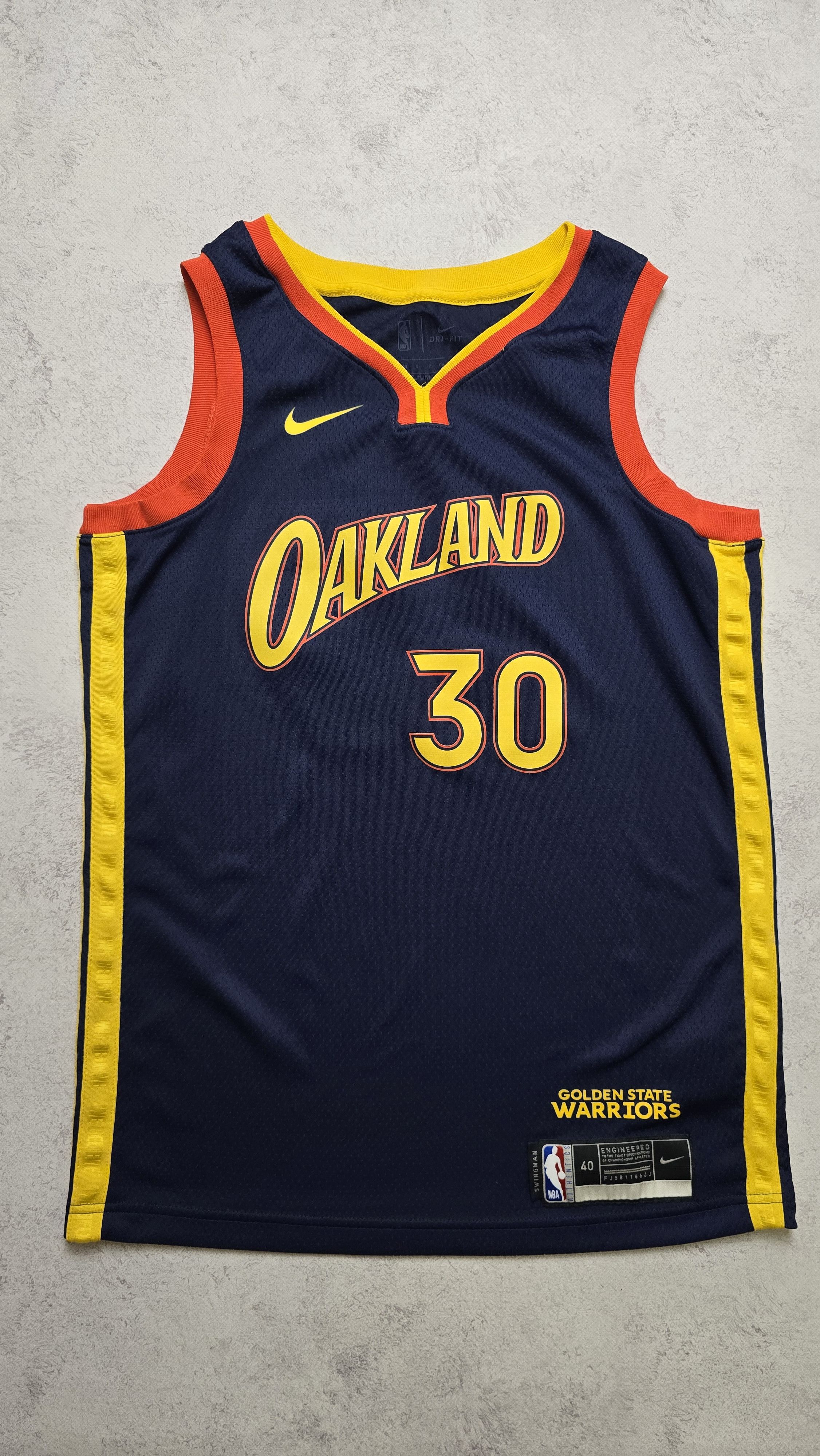 Nike NBA Stephen Curry Golden State Warriors Jersey Size US S / EU 44-46 / 1 - 1 Thumbnail