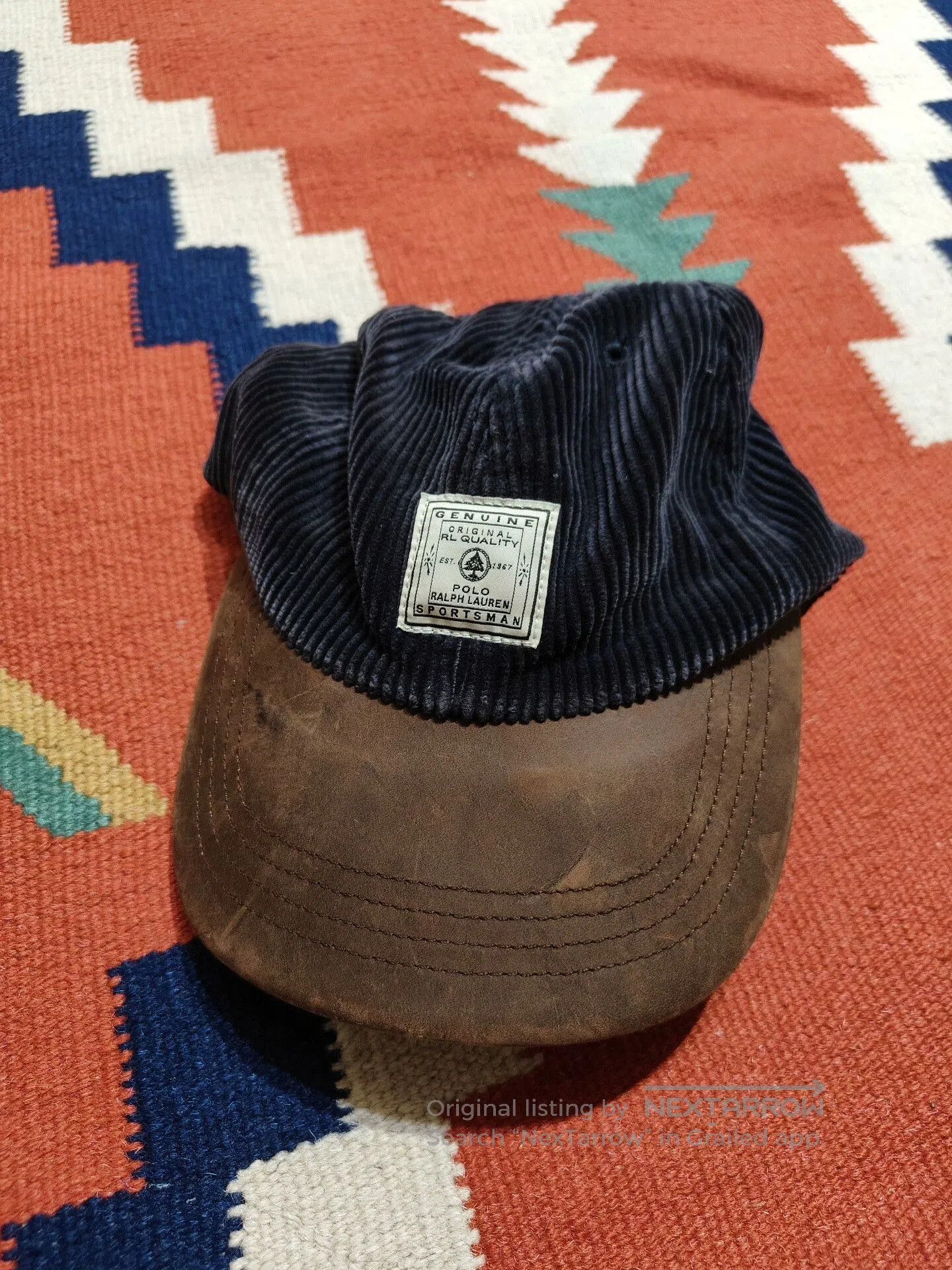 Polo Ralph Lauren Polo Ralph Lauren Vintage Corduroy Hat. Size ONE SIZE - 1 Thumbnail