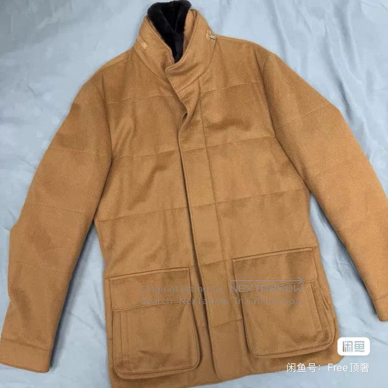 Loro Piana Loro Piana Lama fur hunting jacket with fur collar Size US M / EU 48-50 / 2 - 1 Thumbnail
