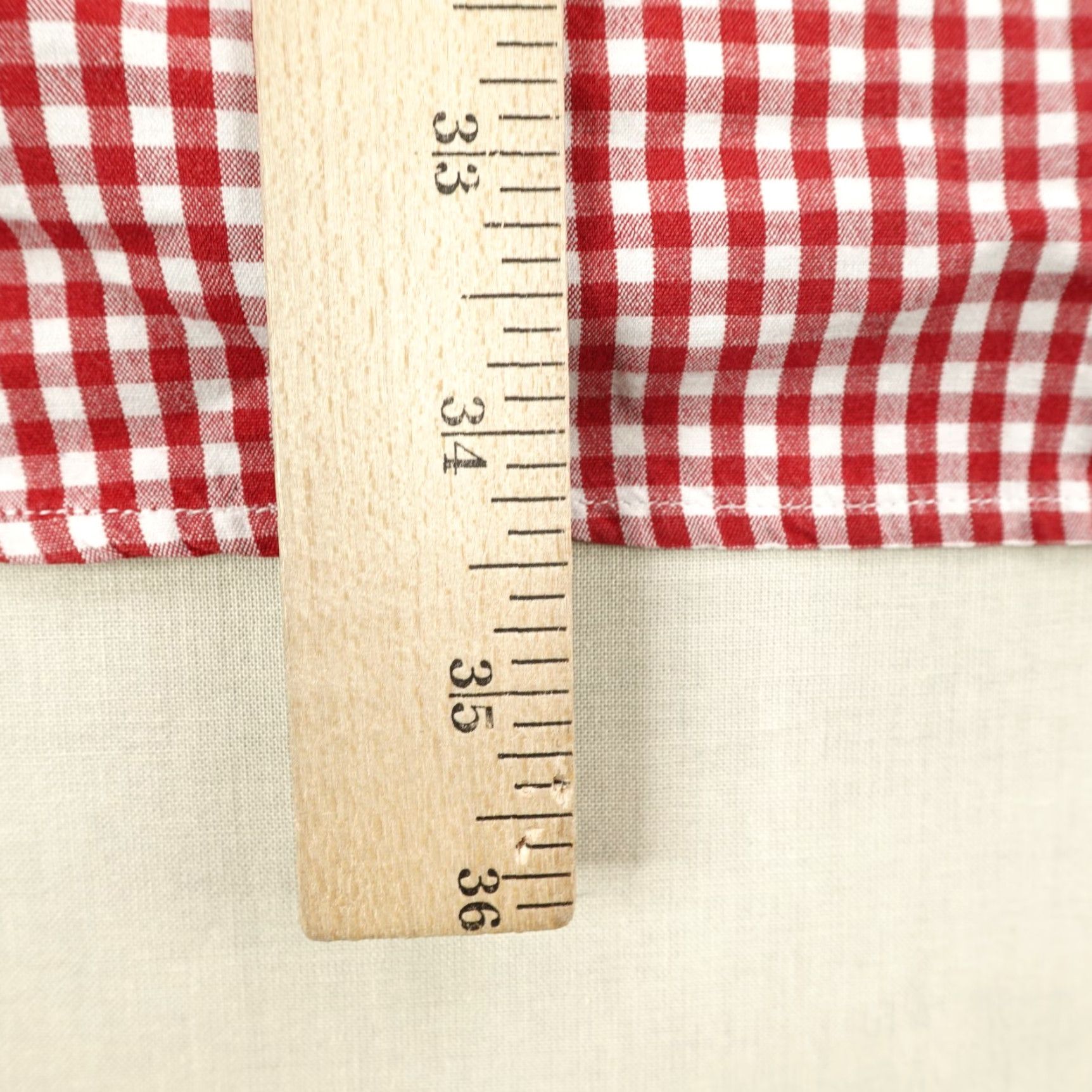 Ralph Lauren Ralph Lauren Shirt XL Red White Gingham Plaid Pony Button Up Tilden Golf Mens Size US XL / EU 56 / 4 - 7 Thumbnail