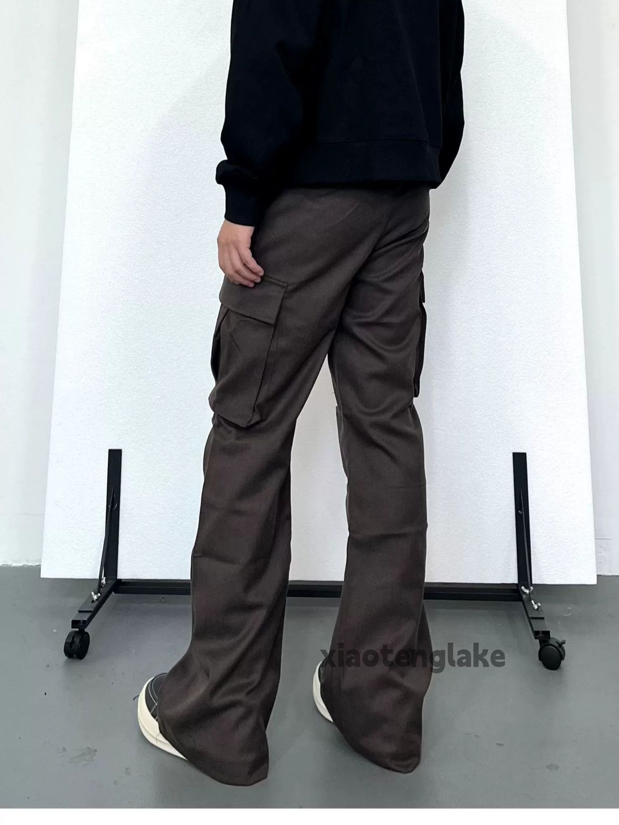 Designer × Japanese Brand × Vintage utility punk grunge bootcut flared cleanfit cargo pants Size US 30 / EU 46 - 5 Thumbnail