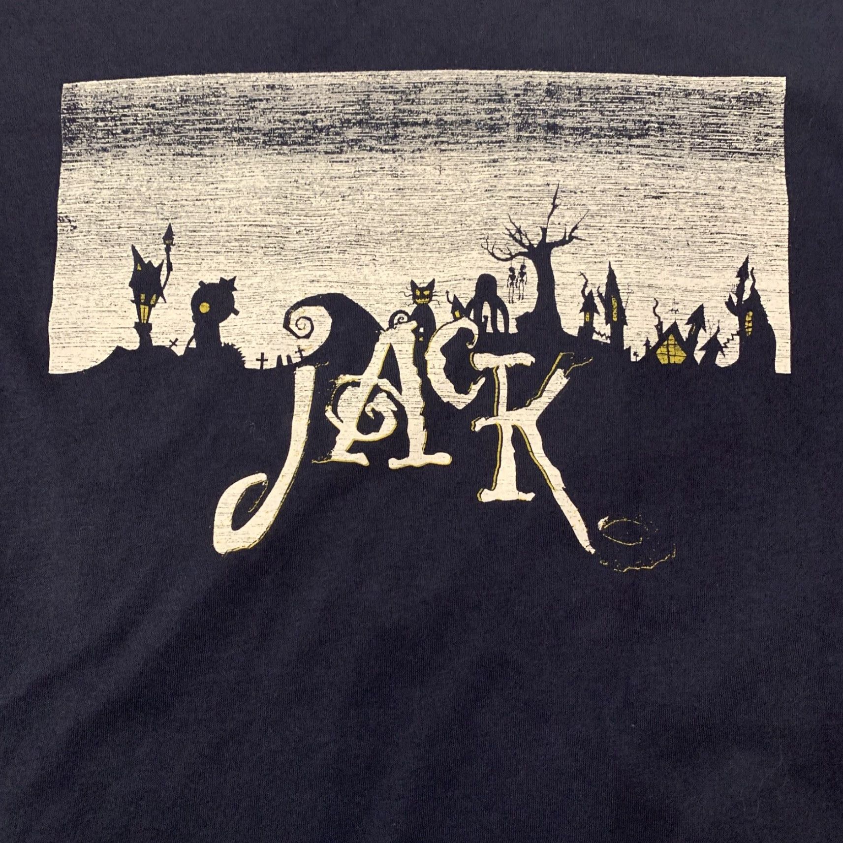Vintage VINTAGE LuLaRoe Nightmare Before Christmas T-Shirt Tunic Women Small Blue Christmas Jack Skellington Small Womens Shirt Tunic Karol pattern? Size S / US 4 / IT 40 - 2 Thumbnail