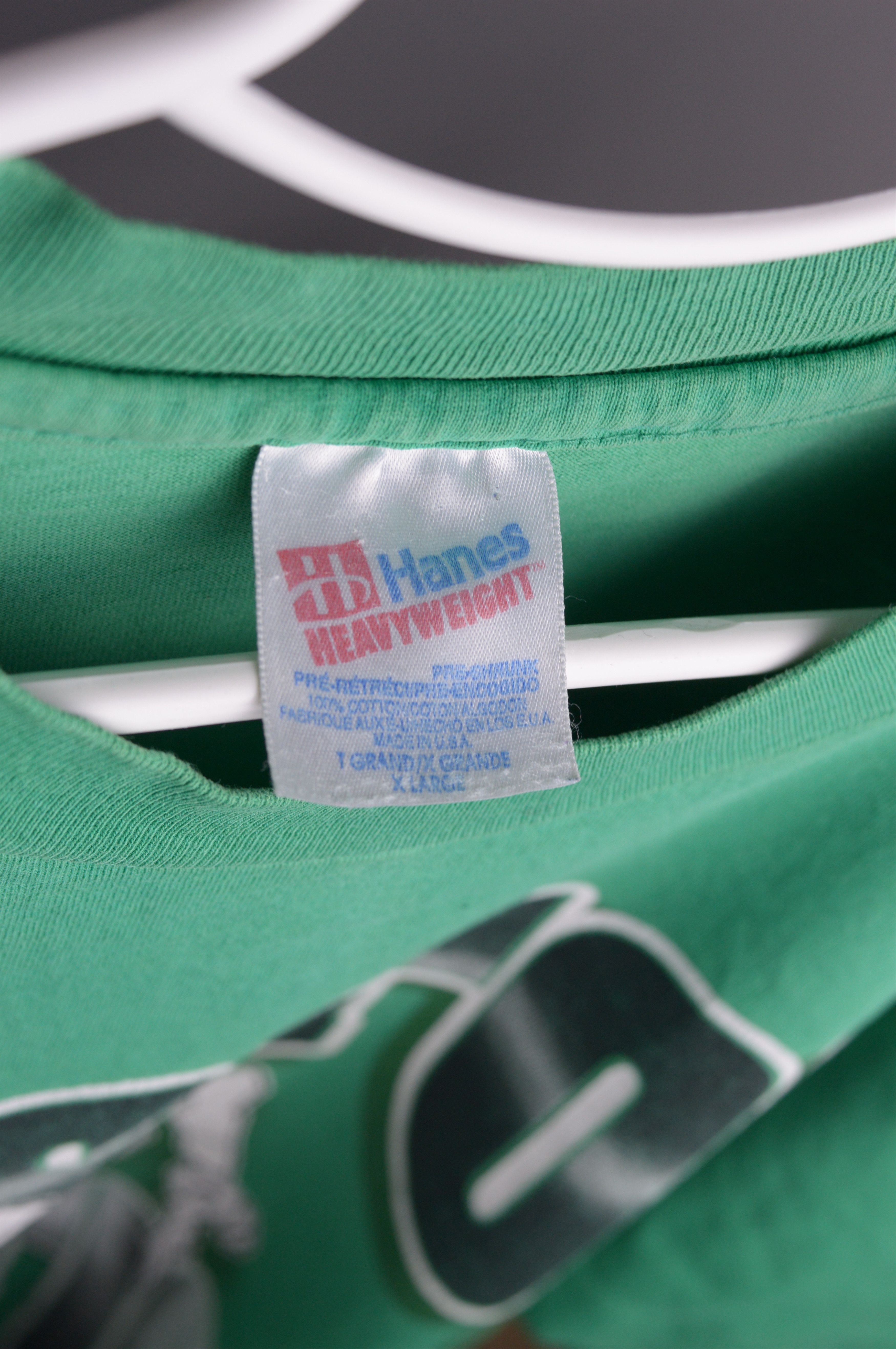 NBA × Vintage Vintage Boston Celtics 90s t shirt Size US XL / EU 56 / 4 - 6 Thumbnail