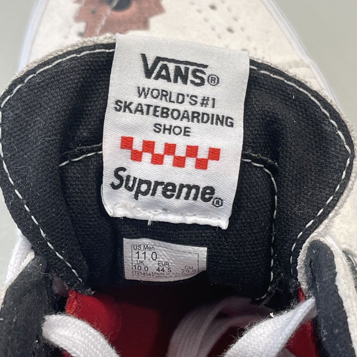 Supreme × Vans Vans Nate Lowman Supreme Skate Grosso Mid (Unreleased) Size US 11 / EU 44 - 14 Thumbnail