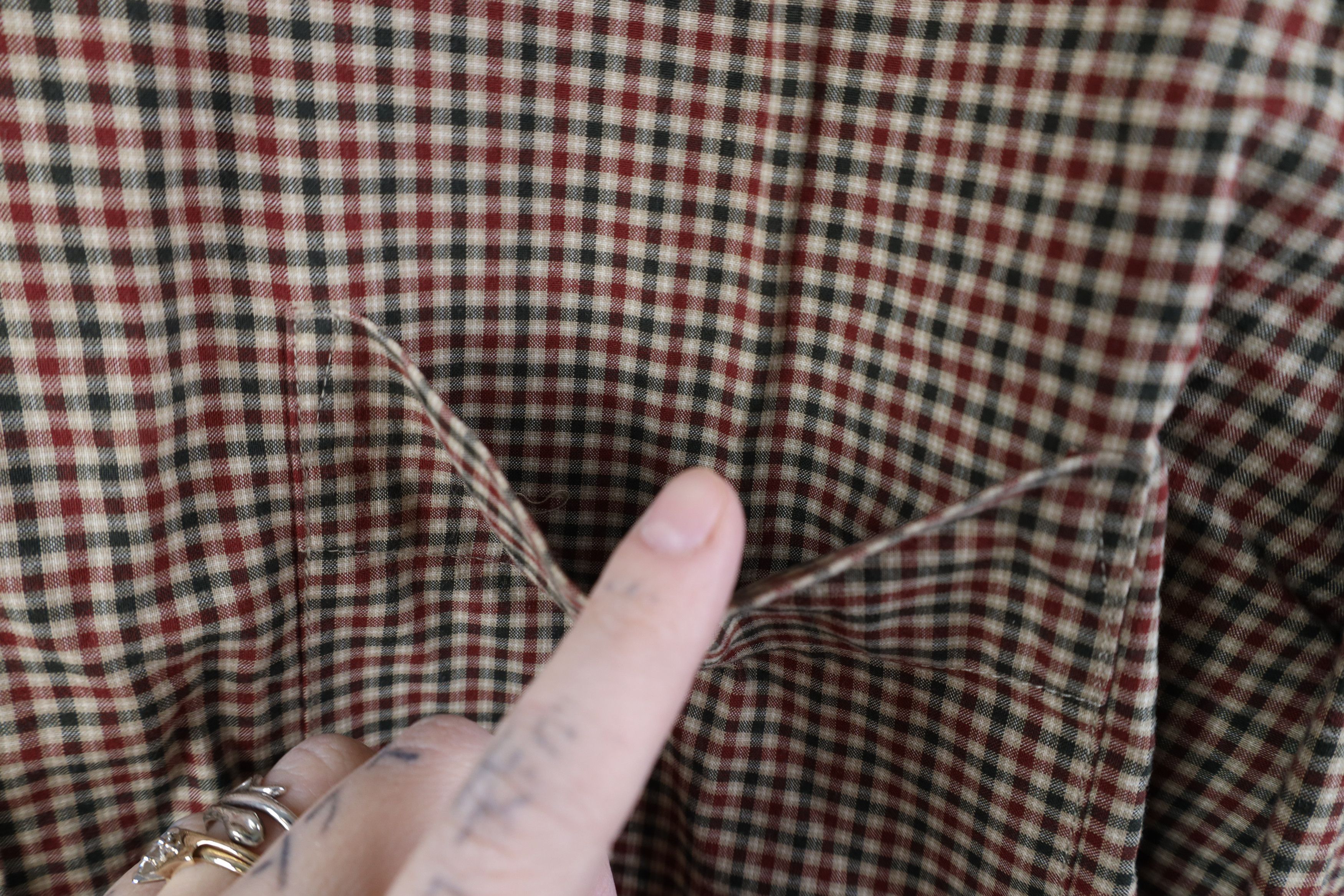 Eddie Bauer Deadstock Vintage 90s Y2K Eddie Bauer Button Down Shirt Size US XL / EU 56 / 4 - 4 Thumbnail
