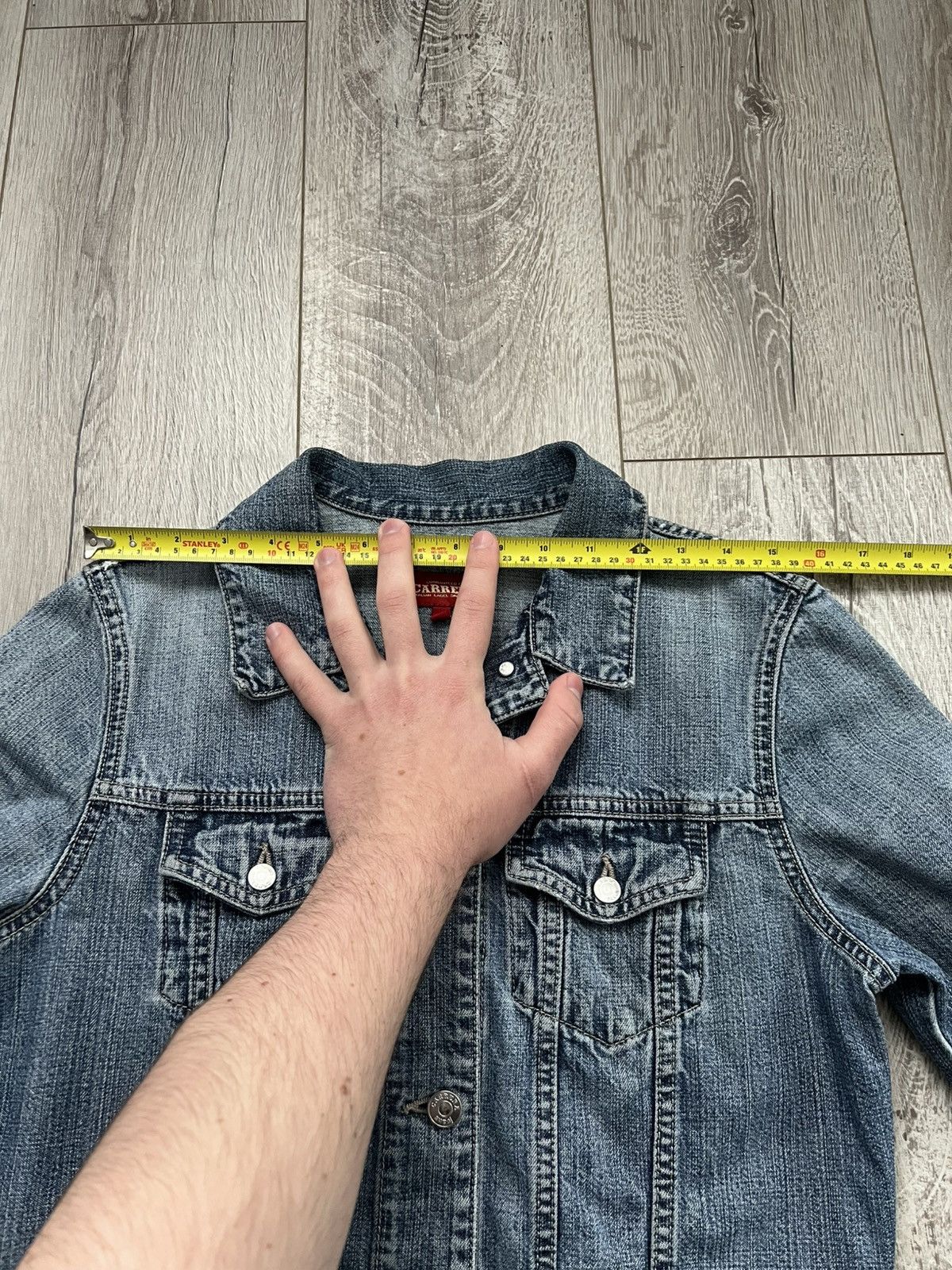 Carrera Vintage Carrera Denim Jacket 2000s Y2K Jacket Size M Size M / US 6-8 / IT 42-44 - 15 Thumbnail