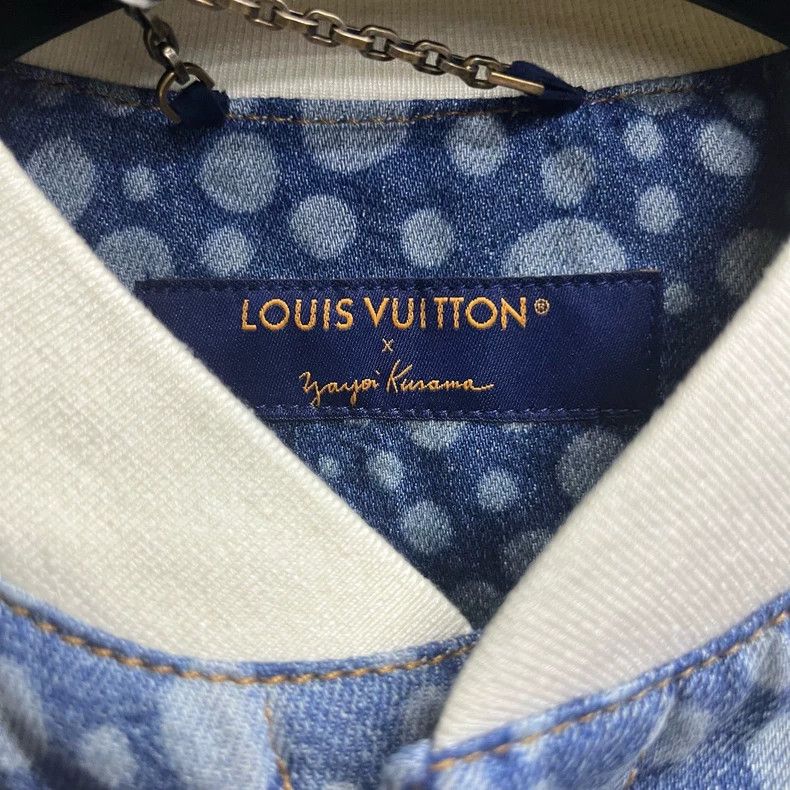 Louis Vuitton Louis Vuitton Polka-dot logo monogram printed short-sleeve Size US L / EU 52-54 / 3 - 3 Thumbnail