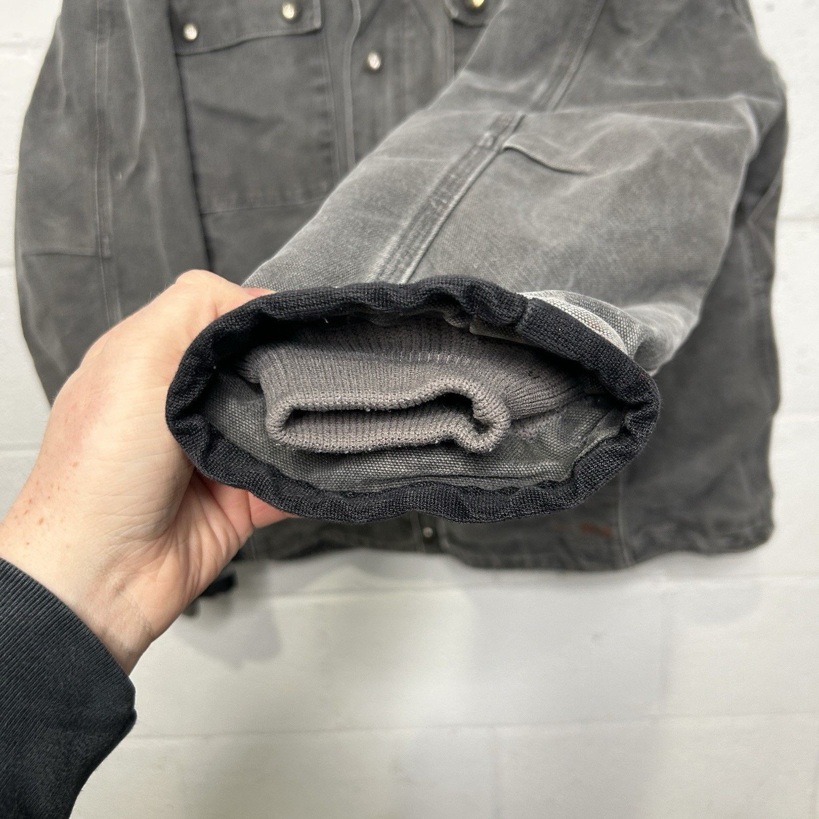 Carhartt Carhartt Canvas Quilted Tractor Jacket “Gravel/Grey” 103194 Size US XL / EU 56 / 4 - 12 Thumbnail