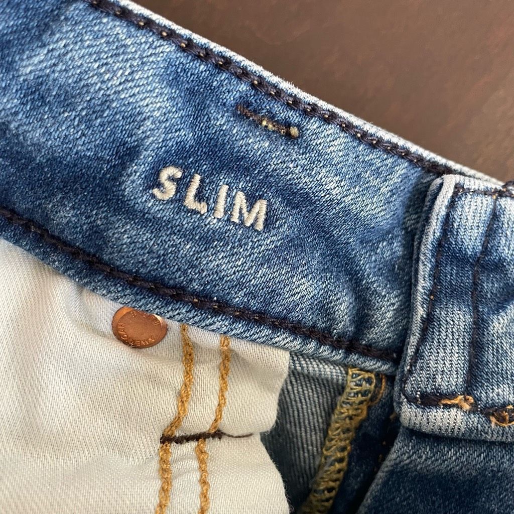 American Eagle Outfitters American Eagle Mens Slim Blue Jeans 30 x 33 Size US 30 / EU 46 - 6 Thumbnail