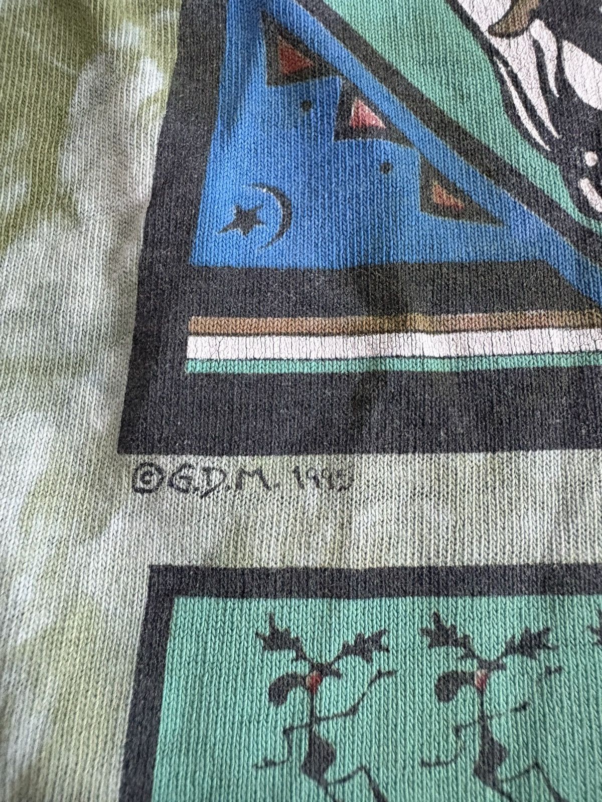 Grateful Dead !! Distressed !! Vintage Tye Dye Grateful Dead Size US S / EU 44-46 / 1 - 3 Thumbnail