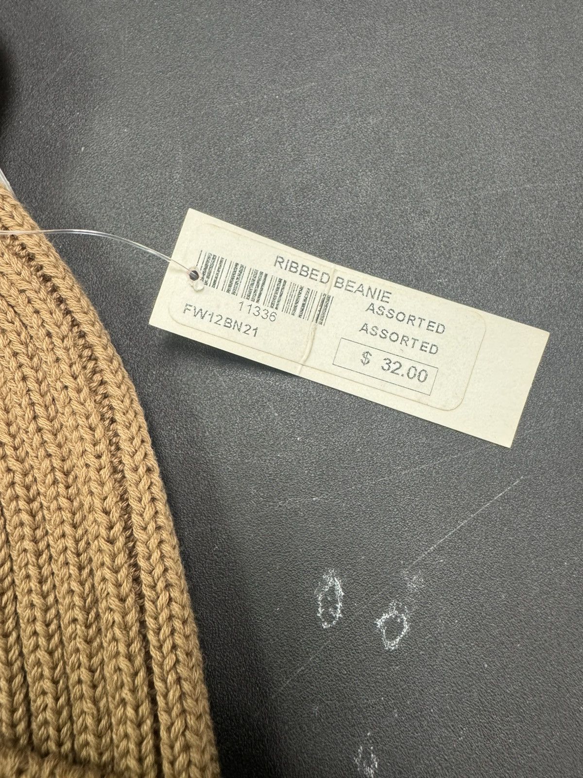 Supreme FW12 Supreme Ribbed Beanie Size ONE SIZE - 2 Thumbnail