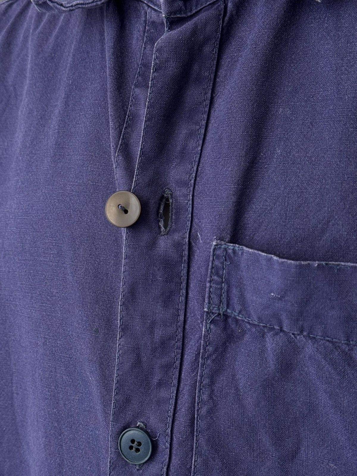 Vetra 1950s Vintage Swiss Workwear Railway Smock Anorak Jacket Size US M / EU 48-50 / 2 - 8 Thumbnail