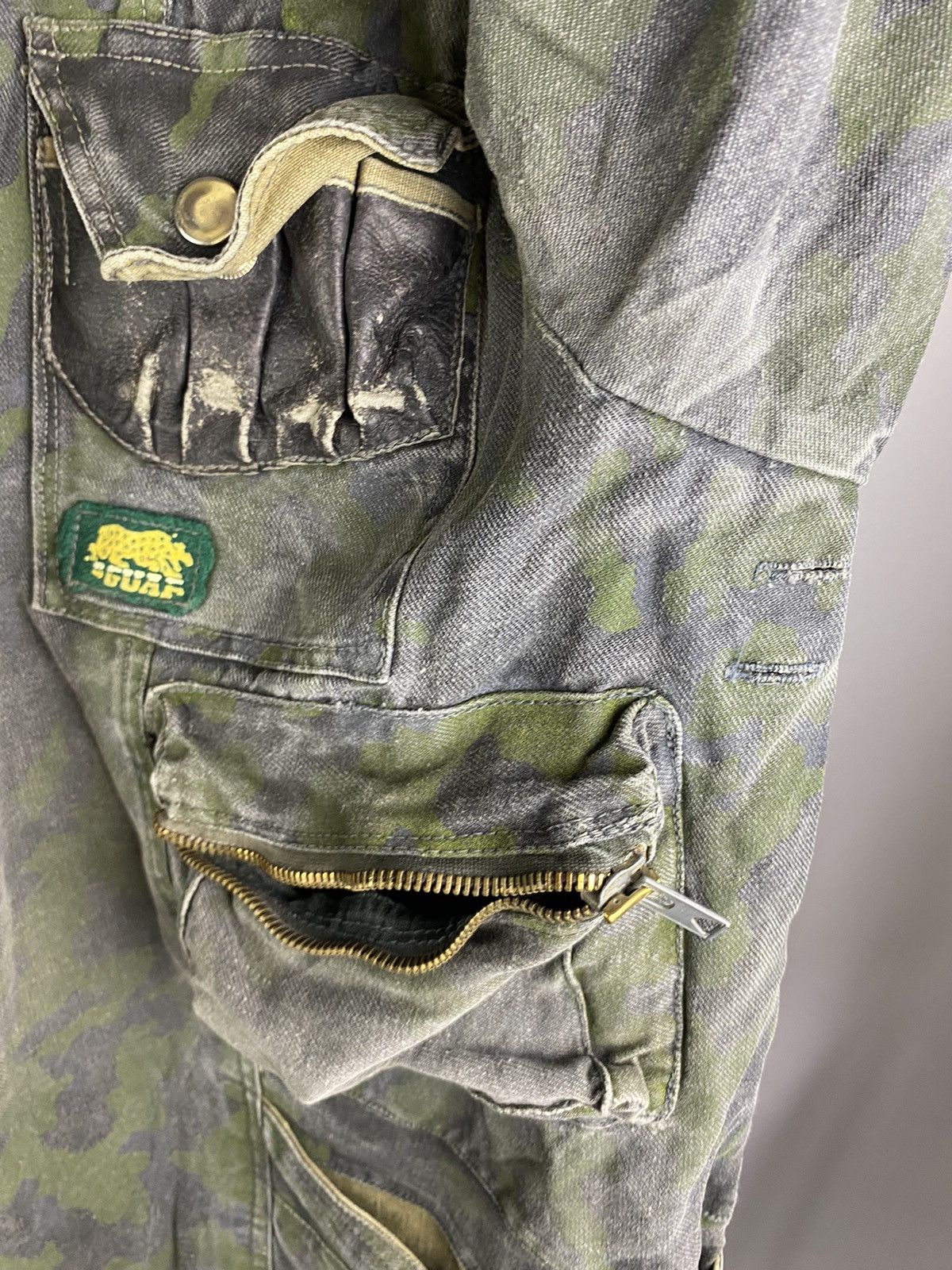 Vintage Rare Vintage Distressed Camo Hunting Jacket – Multi-Pocket Size US L / EU 52-54 / 3 - 11 Thumbnail