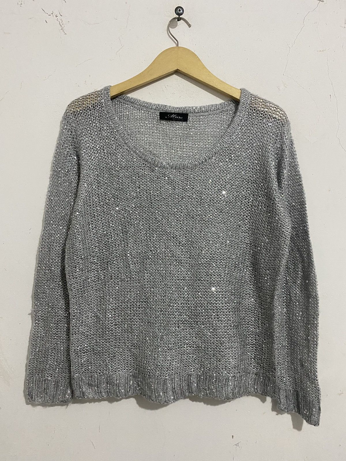 Issey Miyake Mure japanese knitted glitter grey archived issey Size US M / EU 48-50 / 2 - 1 Thumbnail