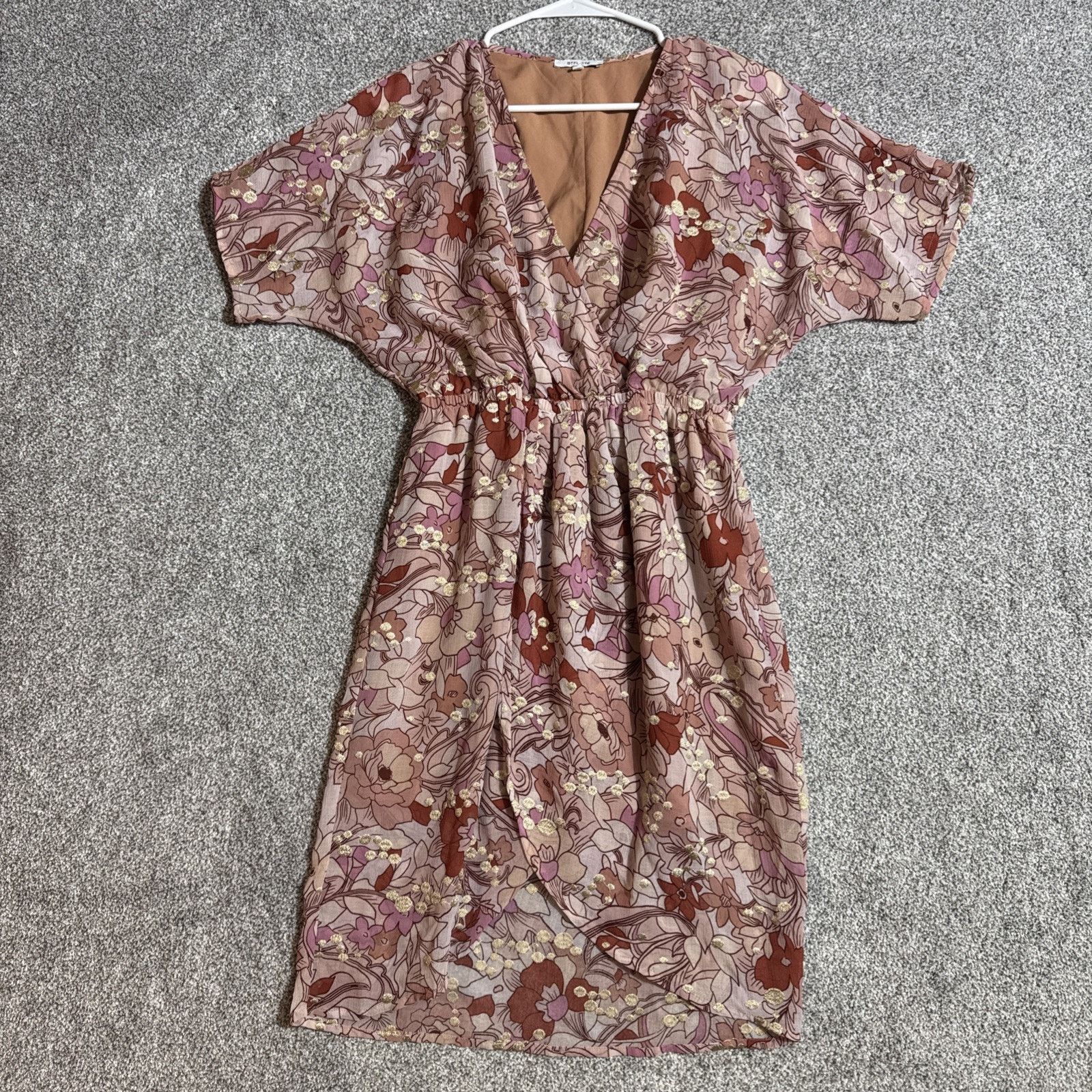 Other BRFL-life Dress Small Floral Boho Chic Cottagecore Retro 70s Size S / US 4 / IT 40 - 1 Thumbnail