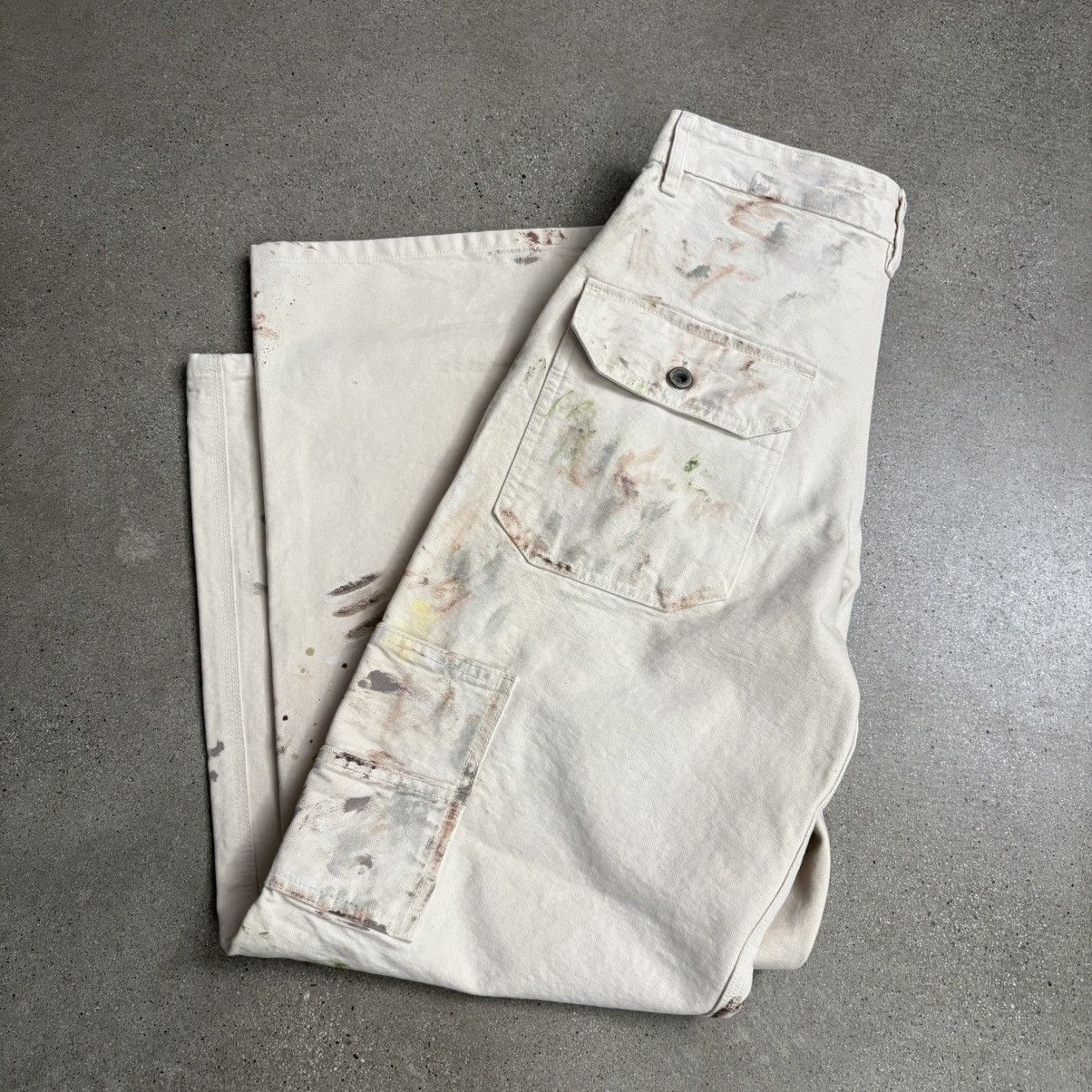 Pinup journeyman painted cream