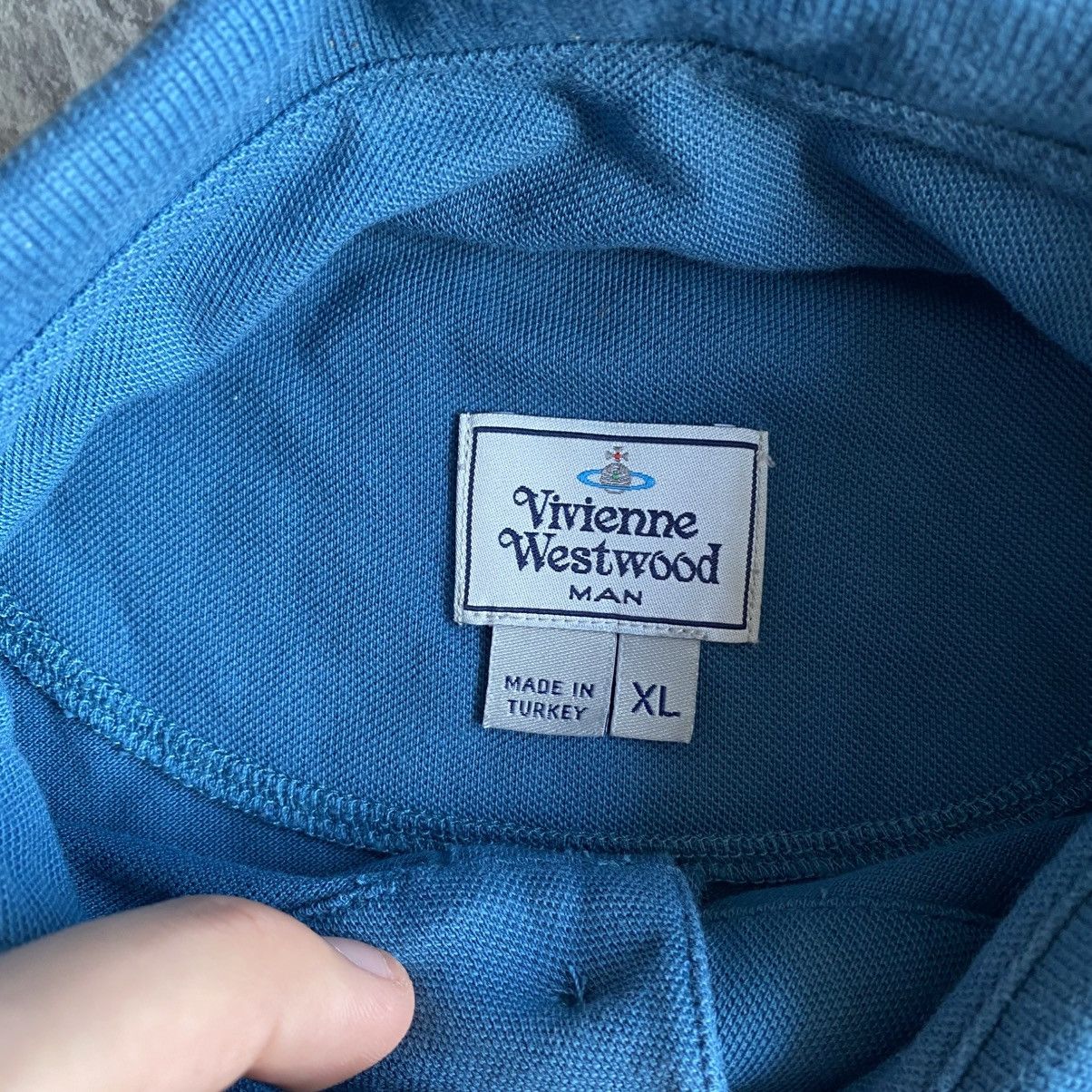 Vivienne Westwood Vivienne Westwood Polo T-Shirt Orb Logo Luxury Size US XL / EU 56 / 4 - 6 Thumbnail