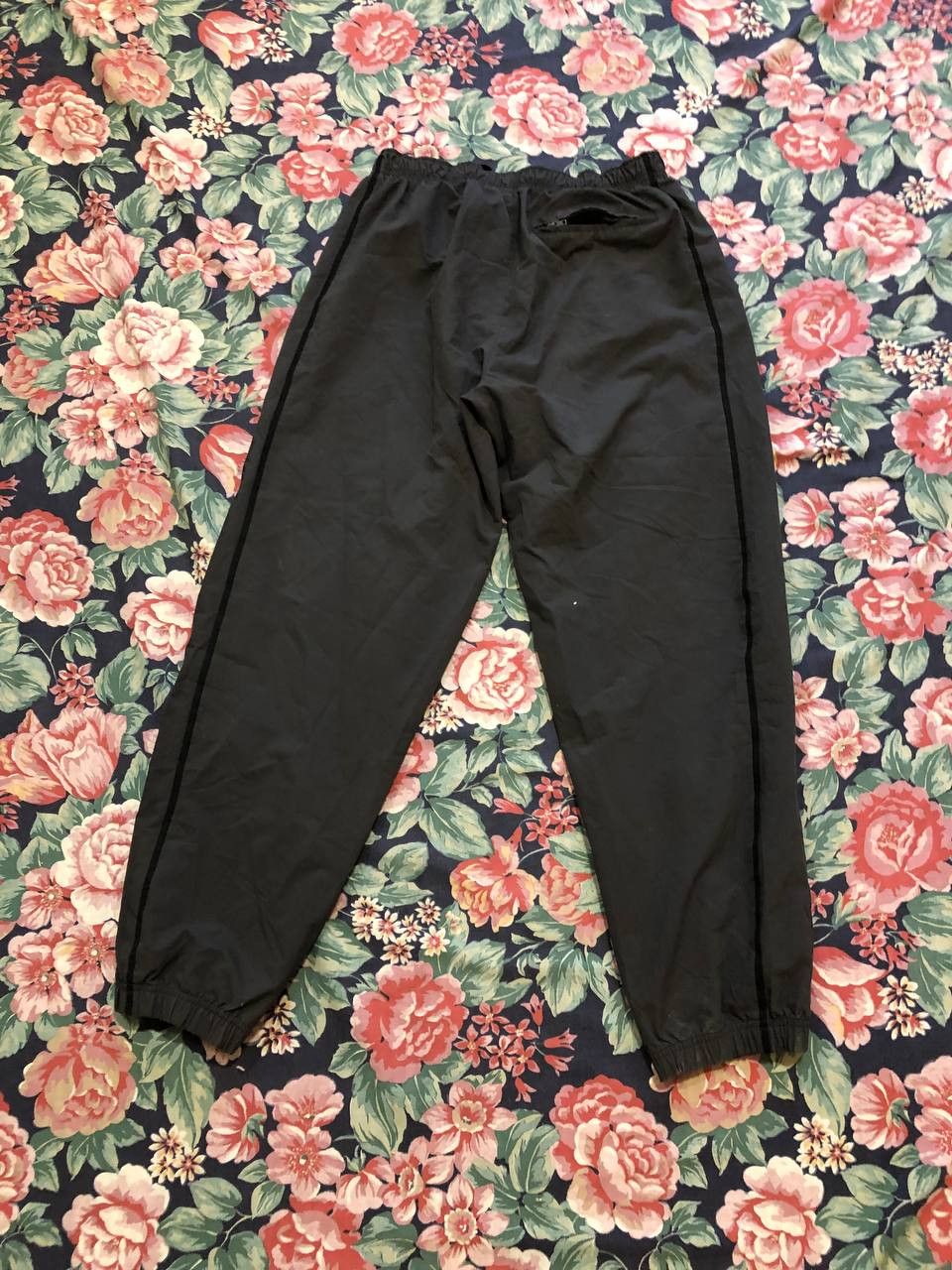 Nike Vintage Casual Pants streetwear Nike black logo Y2K Size US 34 / EU 50 - 24 Thumbnail