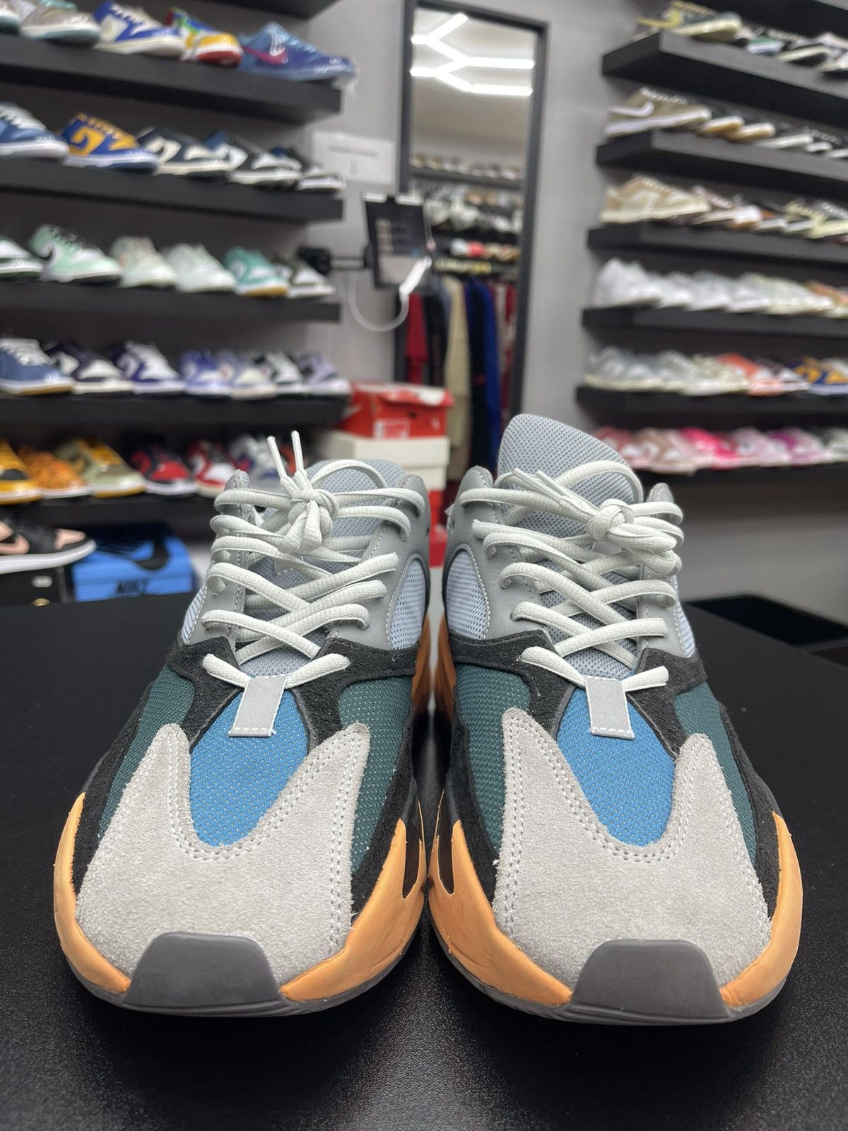 Adidas Size 10 - adidas Yeezy 700 Wash Orange Very Clean! Size US 10 / EU 43 - 2 Thumbnail