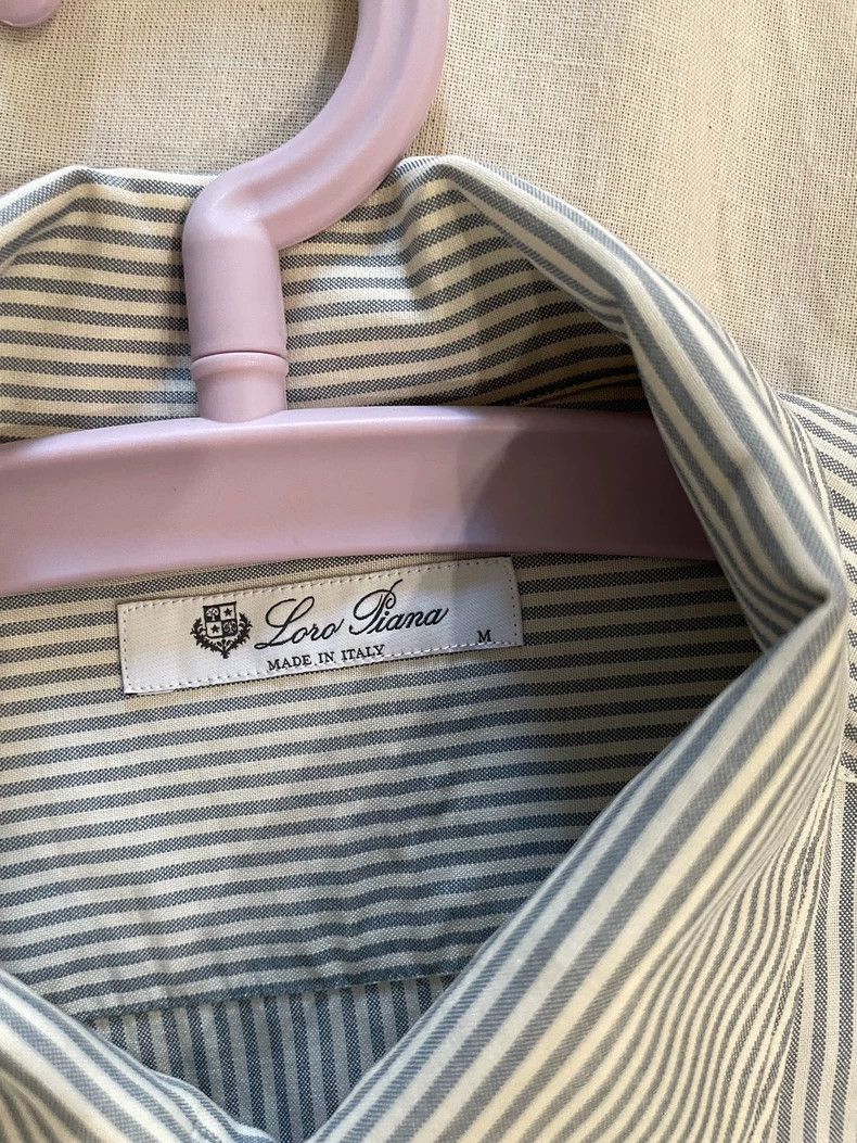 Loro Piana Loro piana Silk shirt 2506-Nextarrow Size US M / EU 48-50 / 2 - 2 Thumbnail