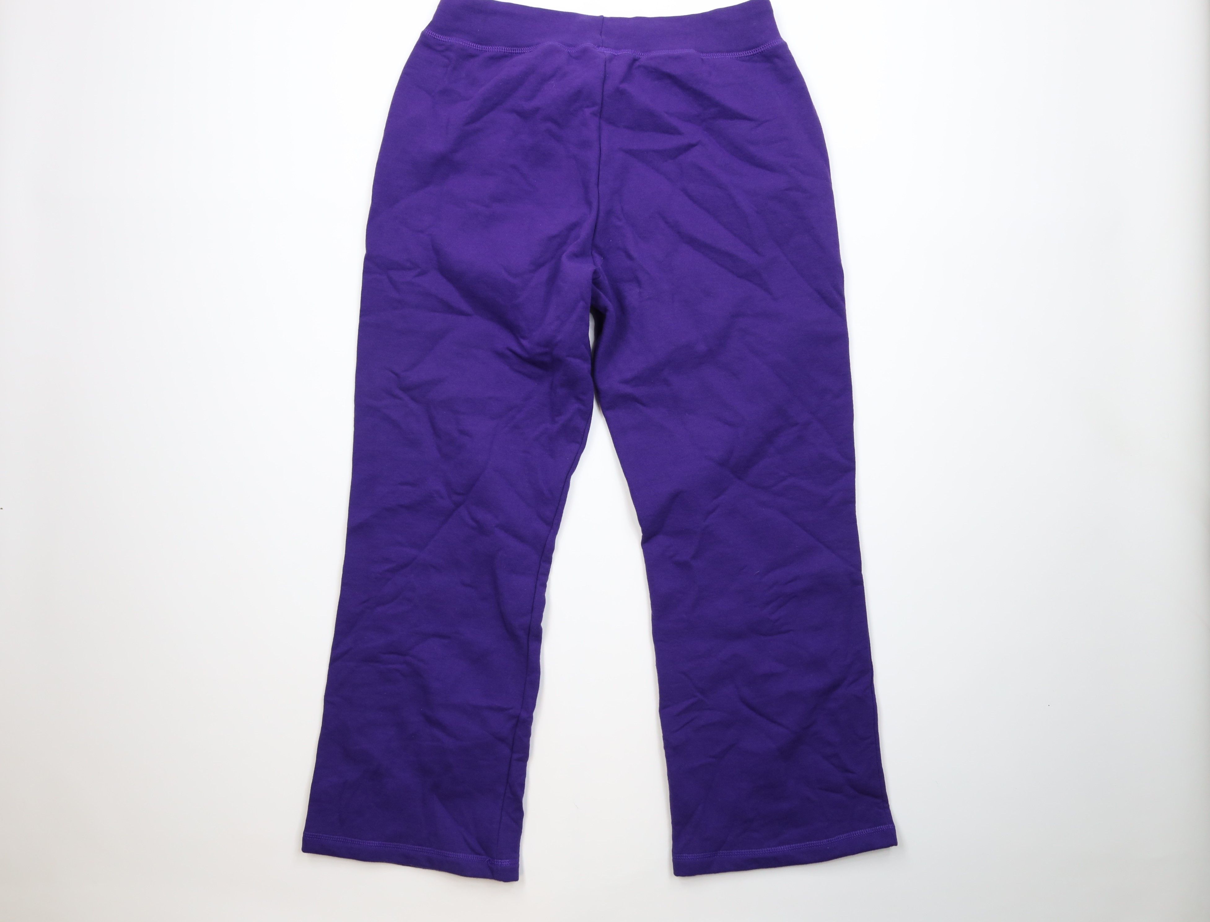 Vintage Vintage 90s Y2K Streetwear Babydoll Wide Leg Sweatpants Size 32" / US 10 / IT 46 - 9 Thumbnail