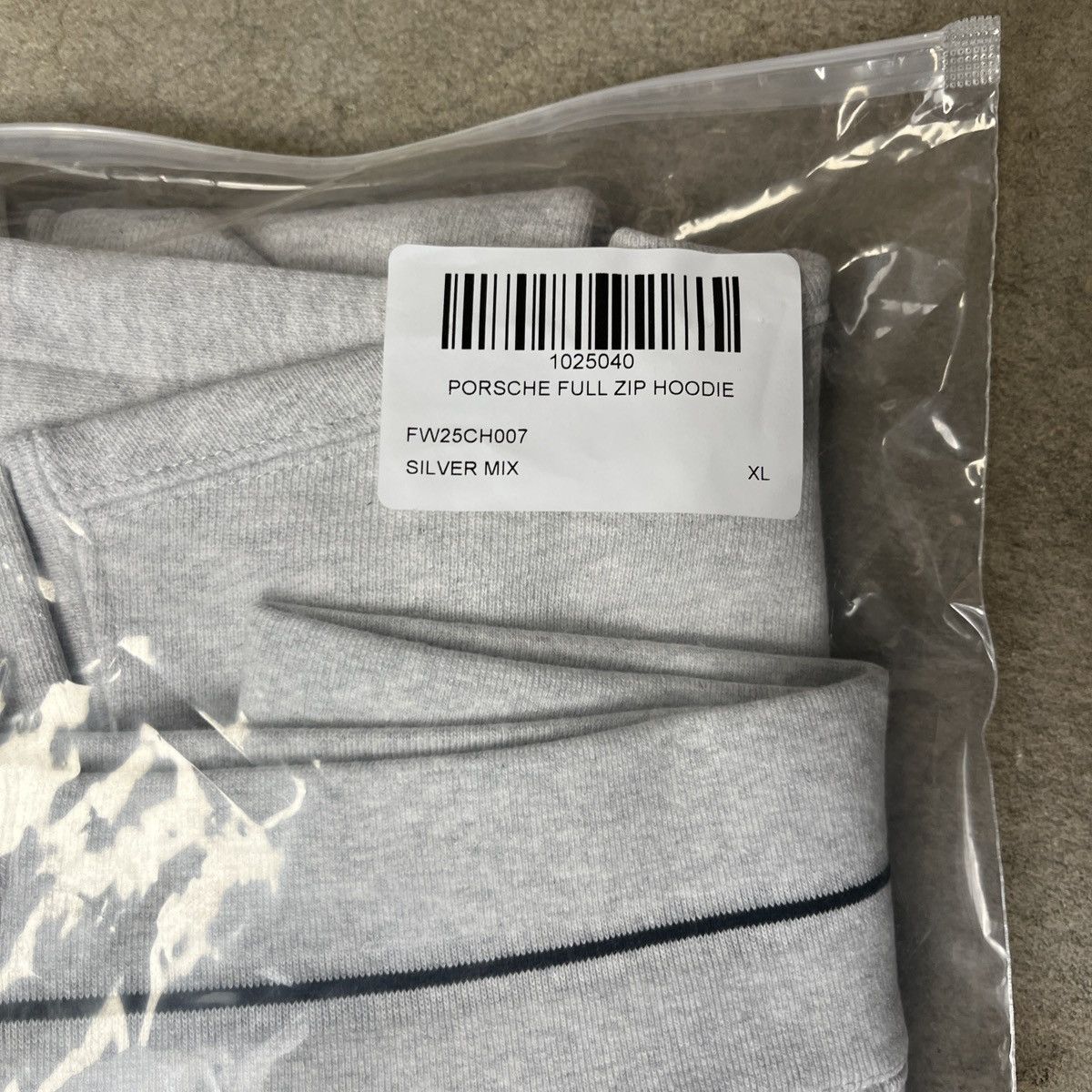 Aime Leon Dore Aime Leon Dore Porsche Full Zip Hoodie Sweatshirt Silver Mix Size US XL / EU 56 / 4 - 2 Thumbnail