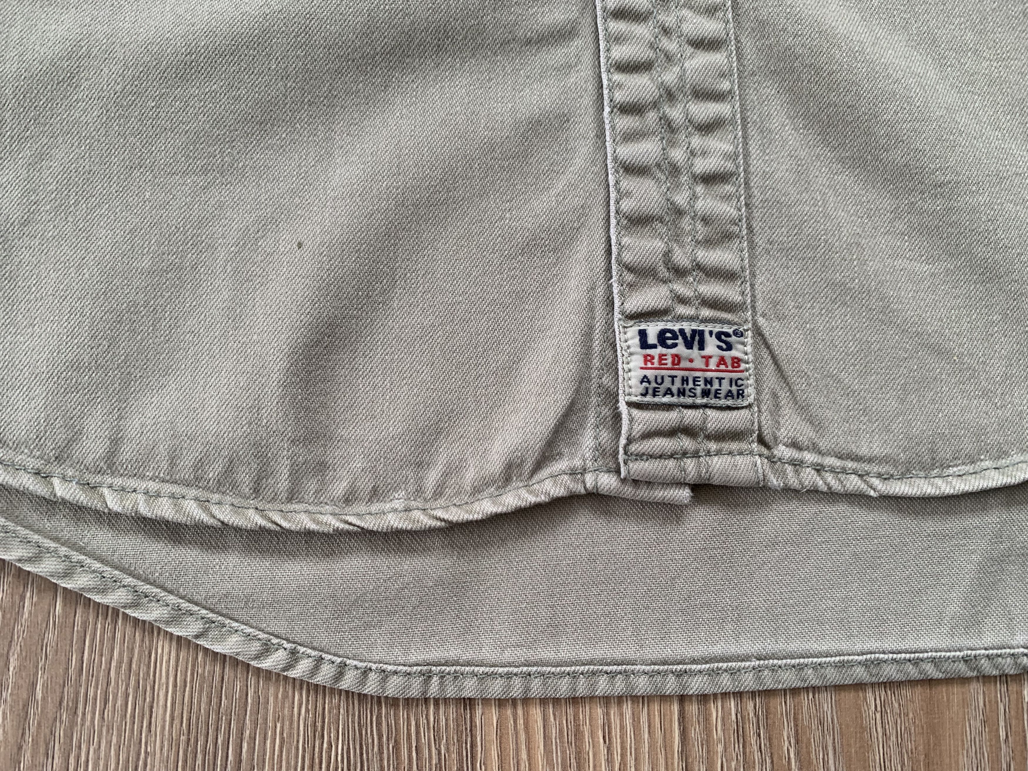 Levi's Men’s Levi’s Red Tab Vintage Beige Work Denim Shirt Size US XL / EU 56 / 4 - 4 Thumbnail