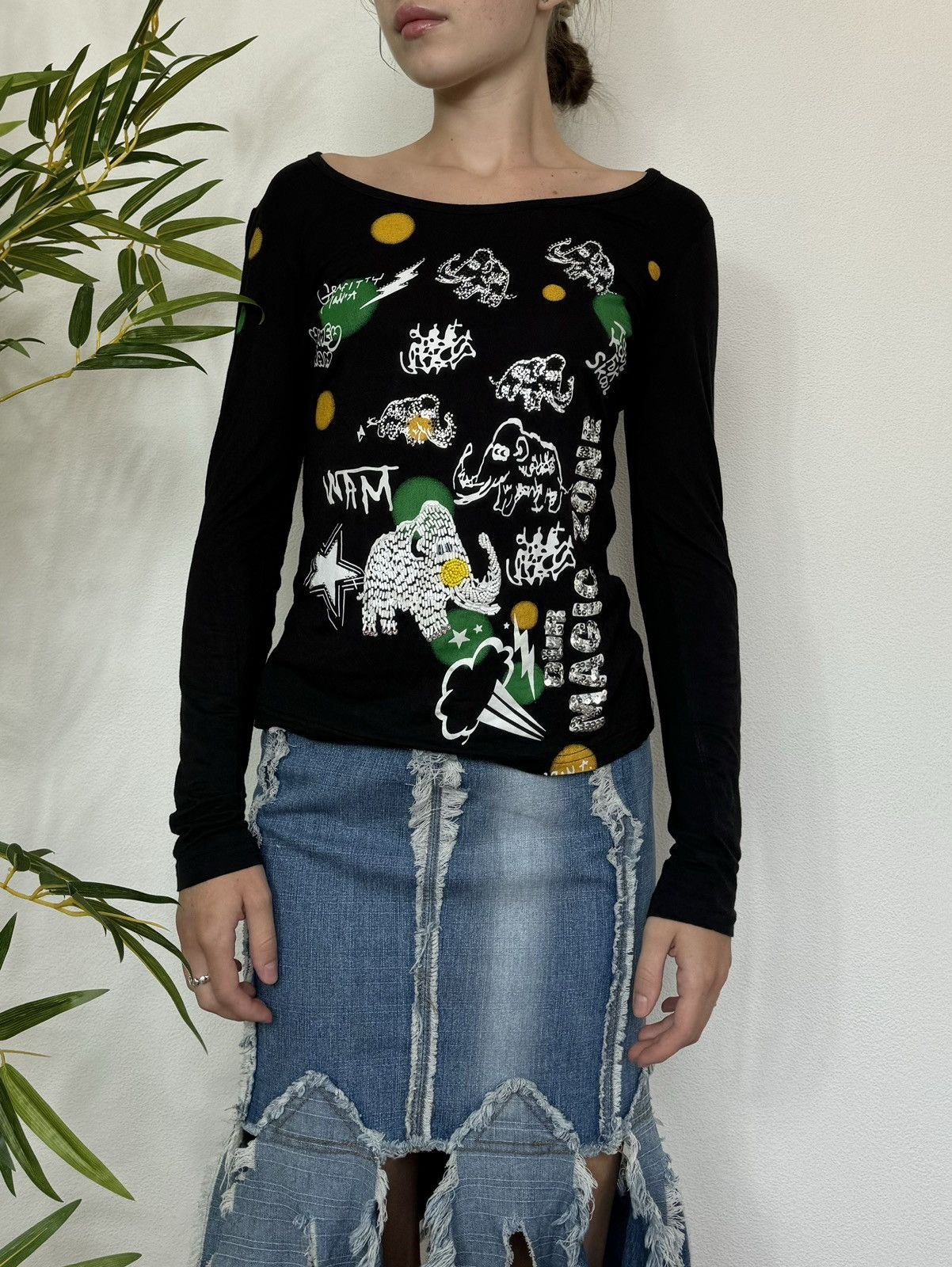 Denis Simachev DENIS SIMACHEV VINTAGE PRINTED LONGSLEEVE Size M / US 6-8 / IT 42-44 - 2 Thumbnail