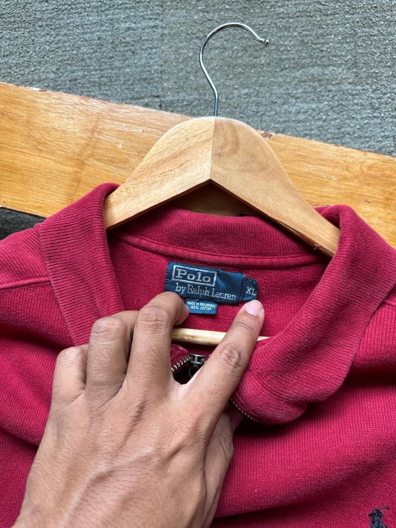 Polo Ralph Lauren VINTAGE POLO RALPH LAUREN HALFZIPPER Size US XL / EU 56 / 4 - 4 Thumbnail