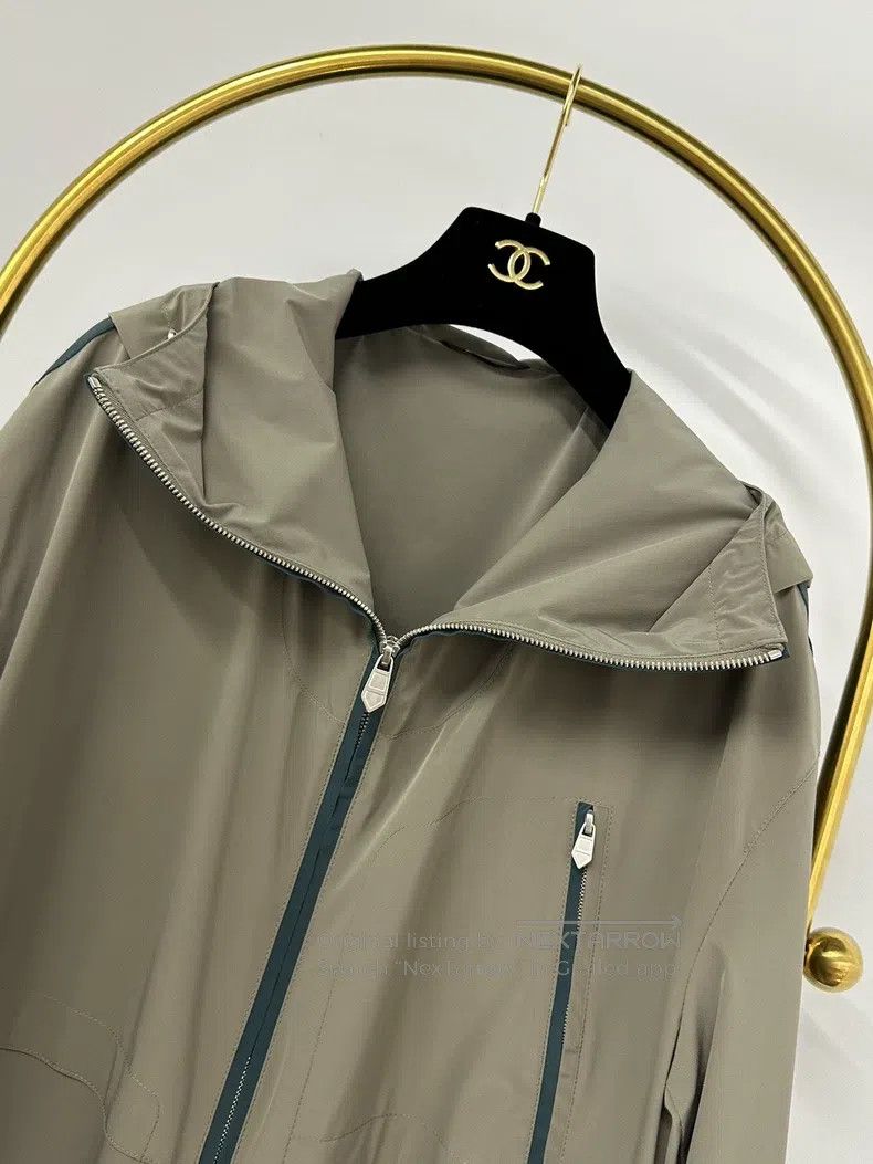 Hermes Hermes Color Blocked Waterproof Windbreaker Jacket Size US S / EU 44-46 / 1 - 2 Thumbnail