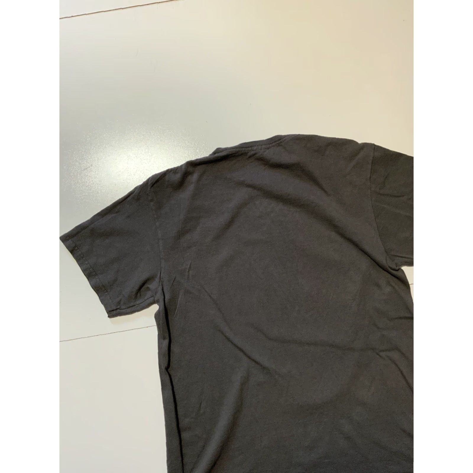 Vintage VINTAGE Cowboy Bebop Ein Corgi Dog Sunrise Neo Noir Anime Manga Graphic S/S T-Shirt Sz.M Medium Gray Mens Size US M / EU 48-50 / 2 - 5 Thumbnail